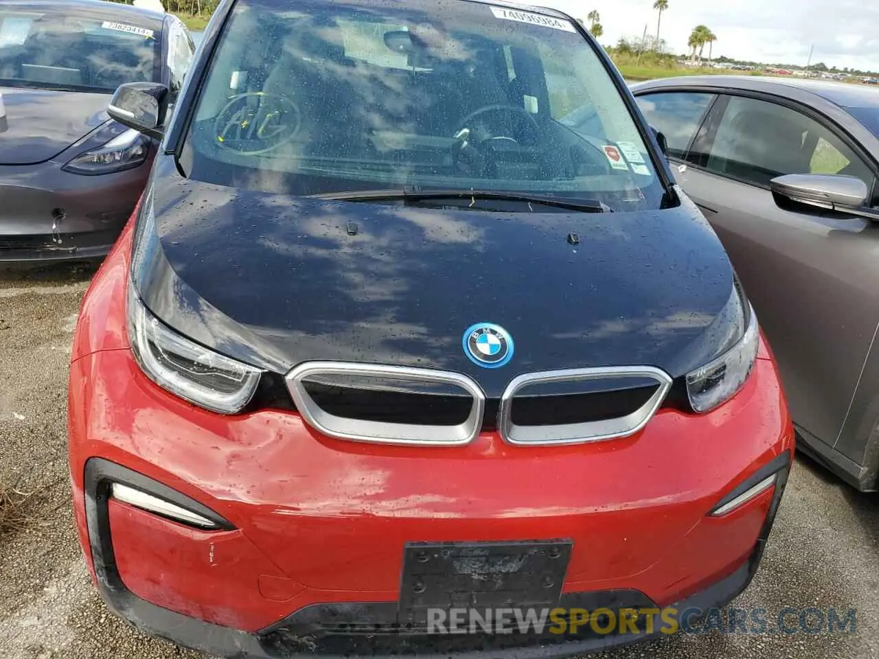 5 fotografías del automóvil dañado WBY8P4C55K7E23780 BMW I SERIES 2019