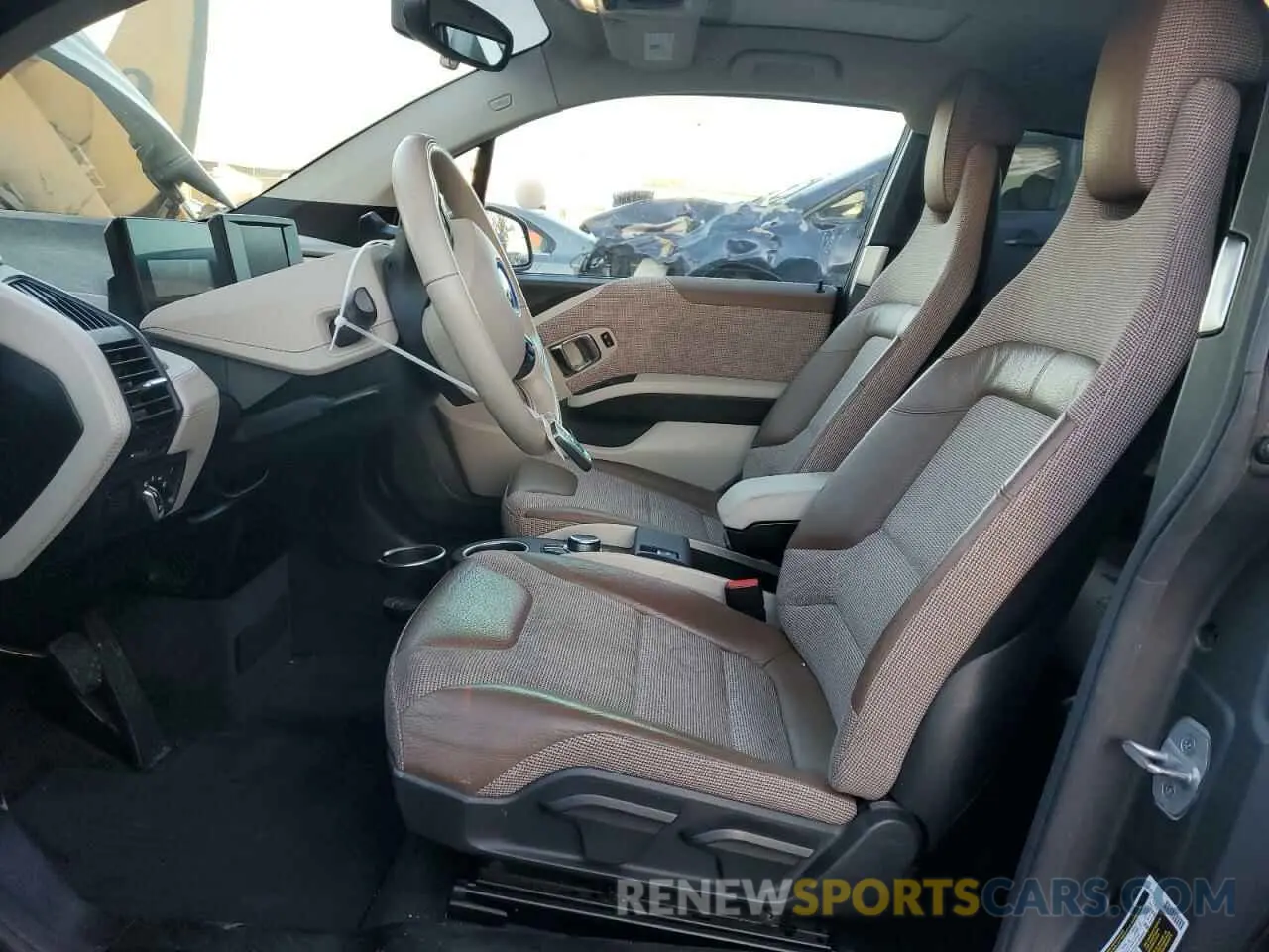 7 fotografías del automóvil dañado WBY8P4C57K7D27696 BMW I SERIES 2019