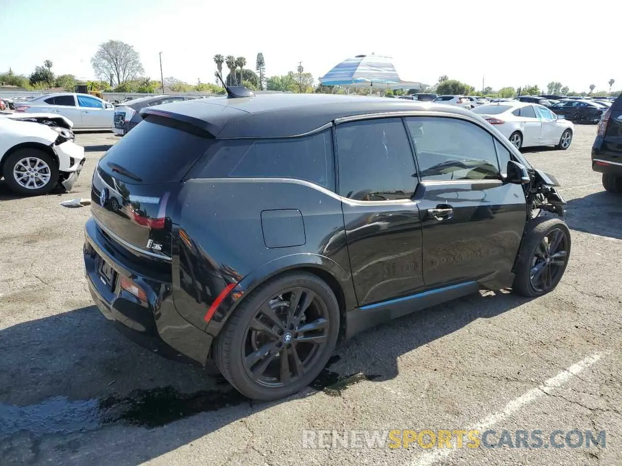 3 fotografías del automóvil dañado WBY8P8C52K7D60595 BMW I SERIES 2019