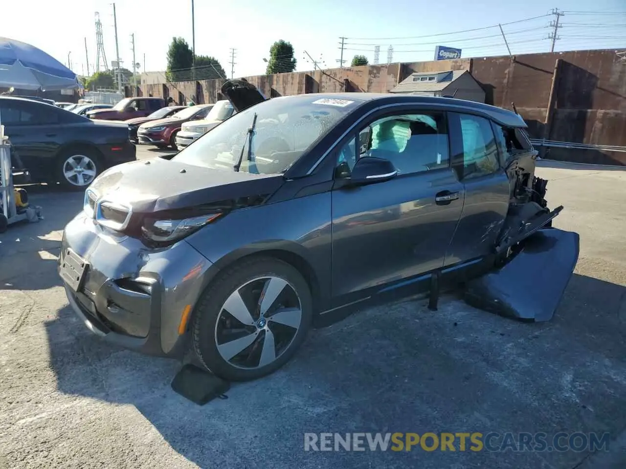 1 fotografías del automóvil dañado WBY8P4C01L7G72860 BMW I SERIES 2020