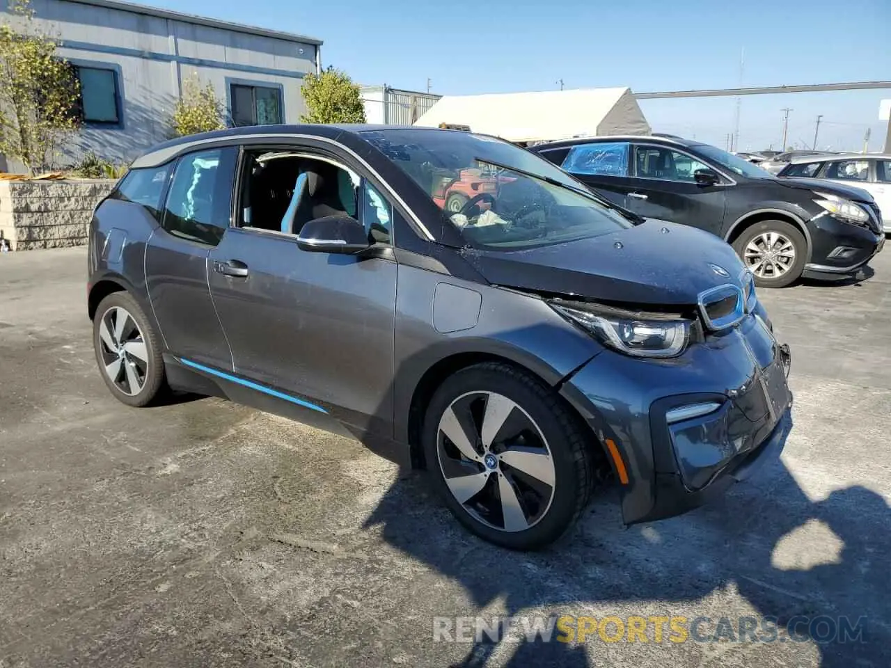 4 fotografías del automóvil dañado WBY8P4C01L7G72860 BMW I SERIES 2020