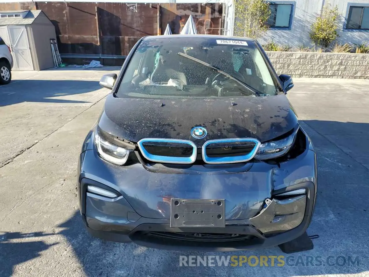 5 fotografías del automóvil dañado WBY8P4C01L7G72860 BMW I SERIES 2020