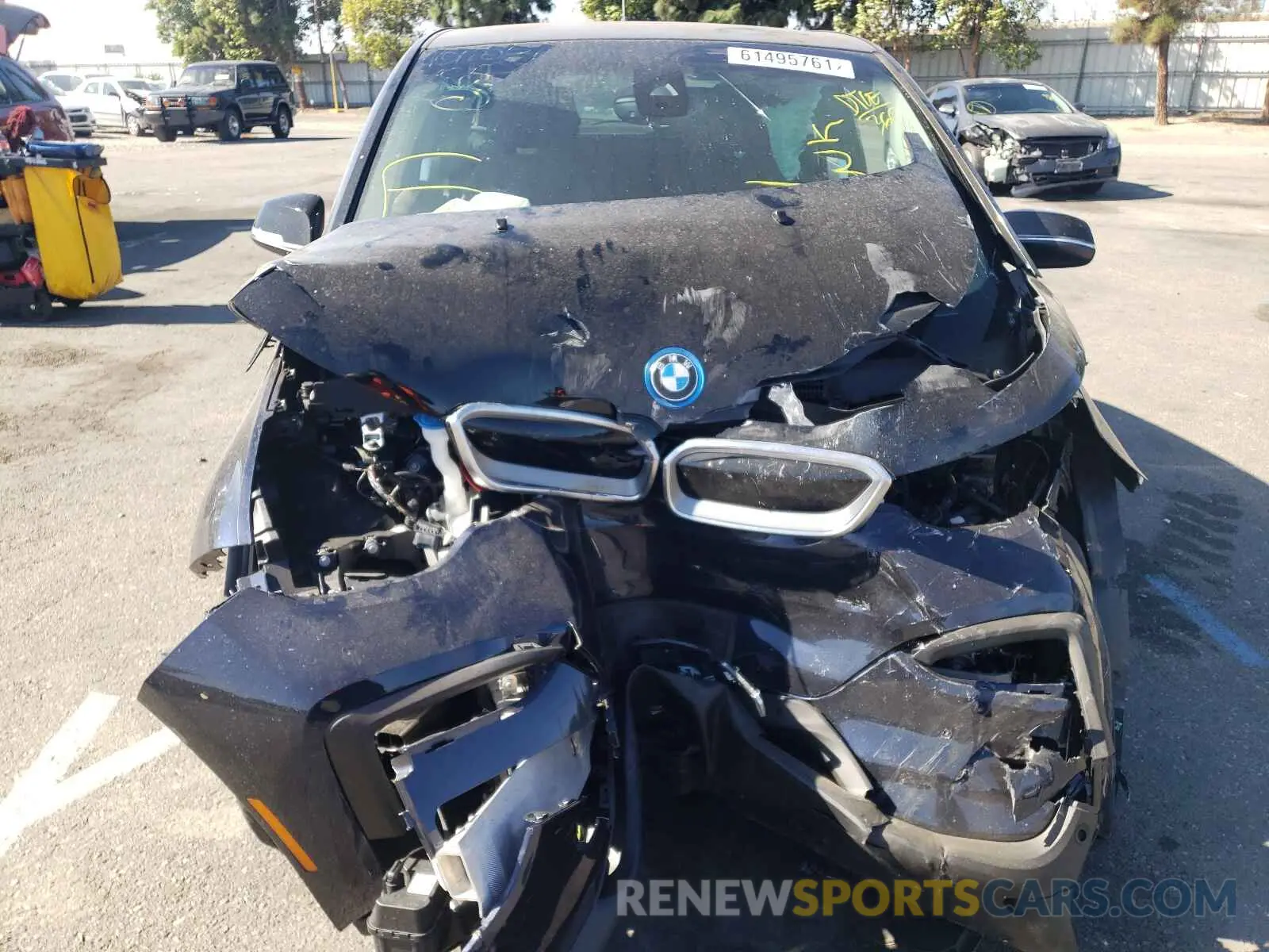 7 fotografías del automóvil dañado WBY8P2C01M7H98626 BMW I SERIES 2021