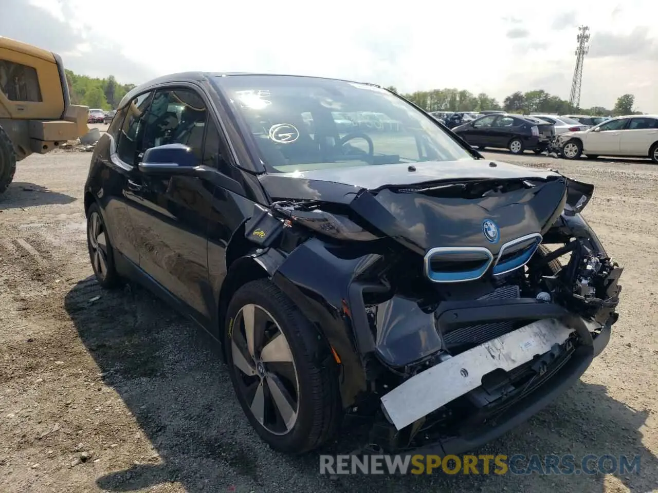 1 fotografías del automóvil dañado WBY8P2C02M7H99137 BMW I SERIES 2021