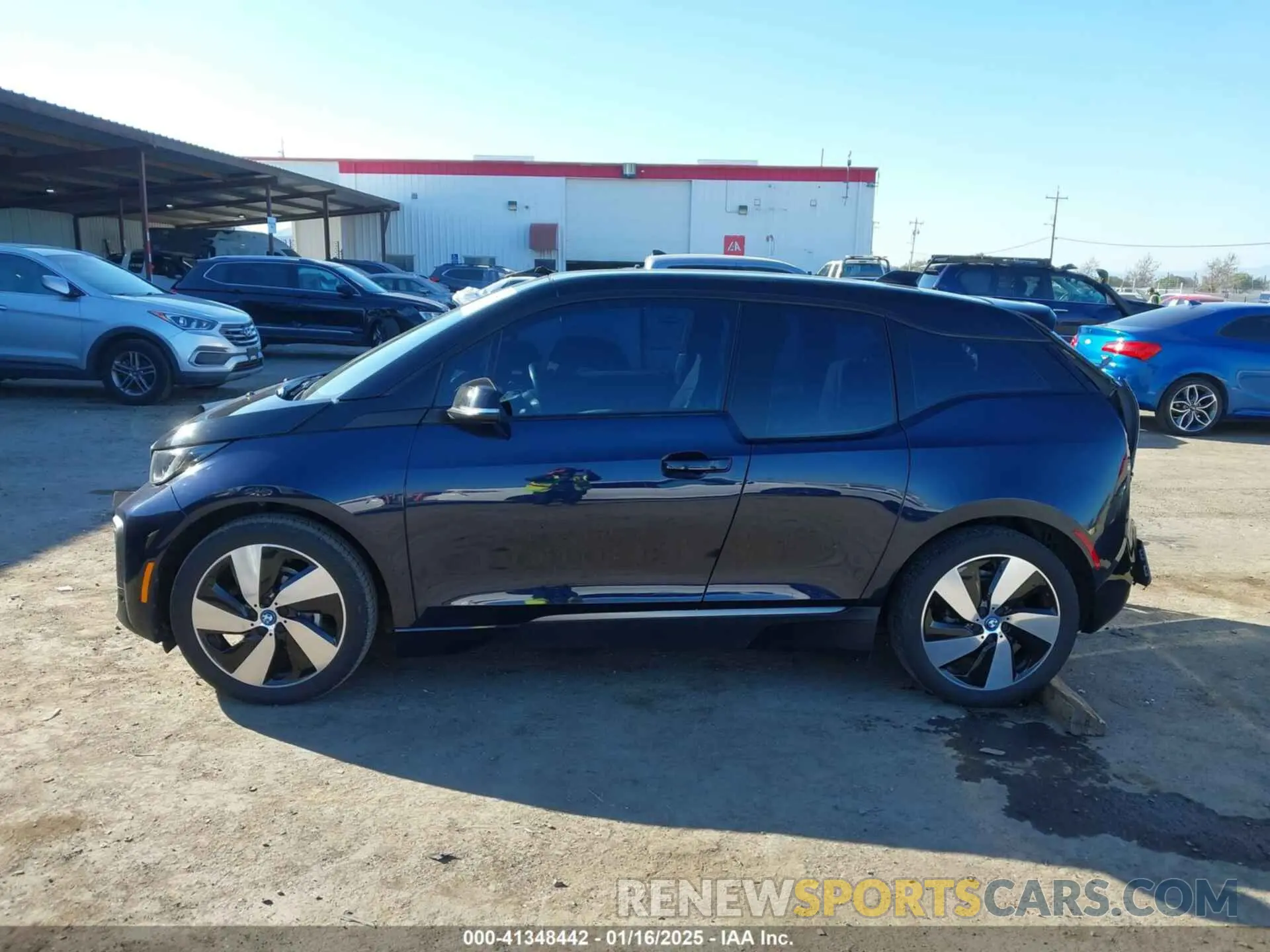 15 fotografías del automóvil dañado WBY8P4C51K7D19951 BMW I3 2019