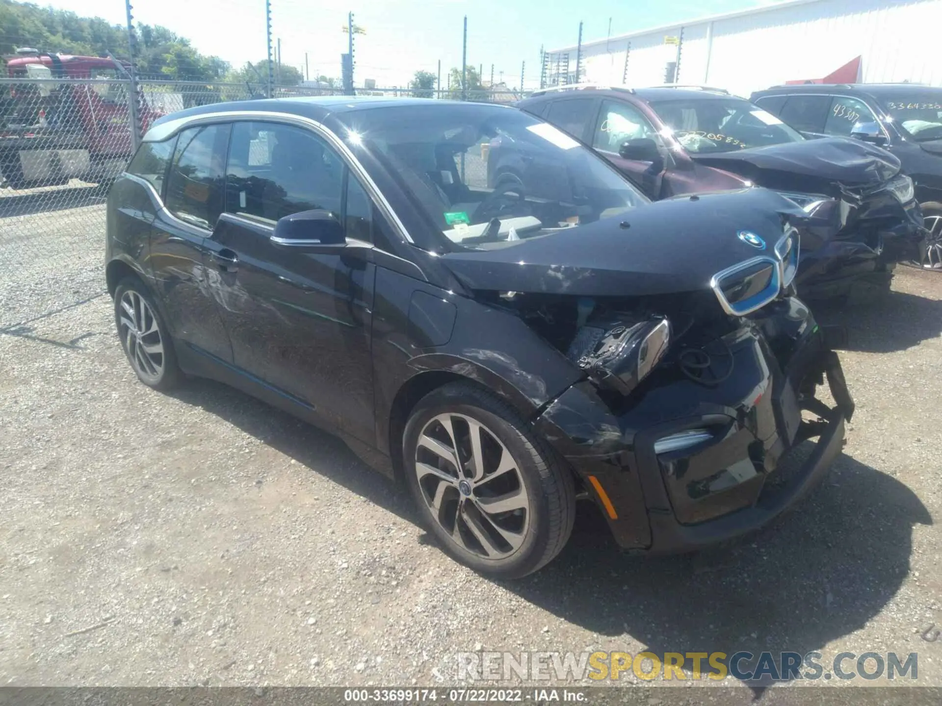 1 fotografías del automóvil dañado WBY8P4C59K7D35928 BMW I3 2019