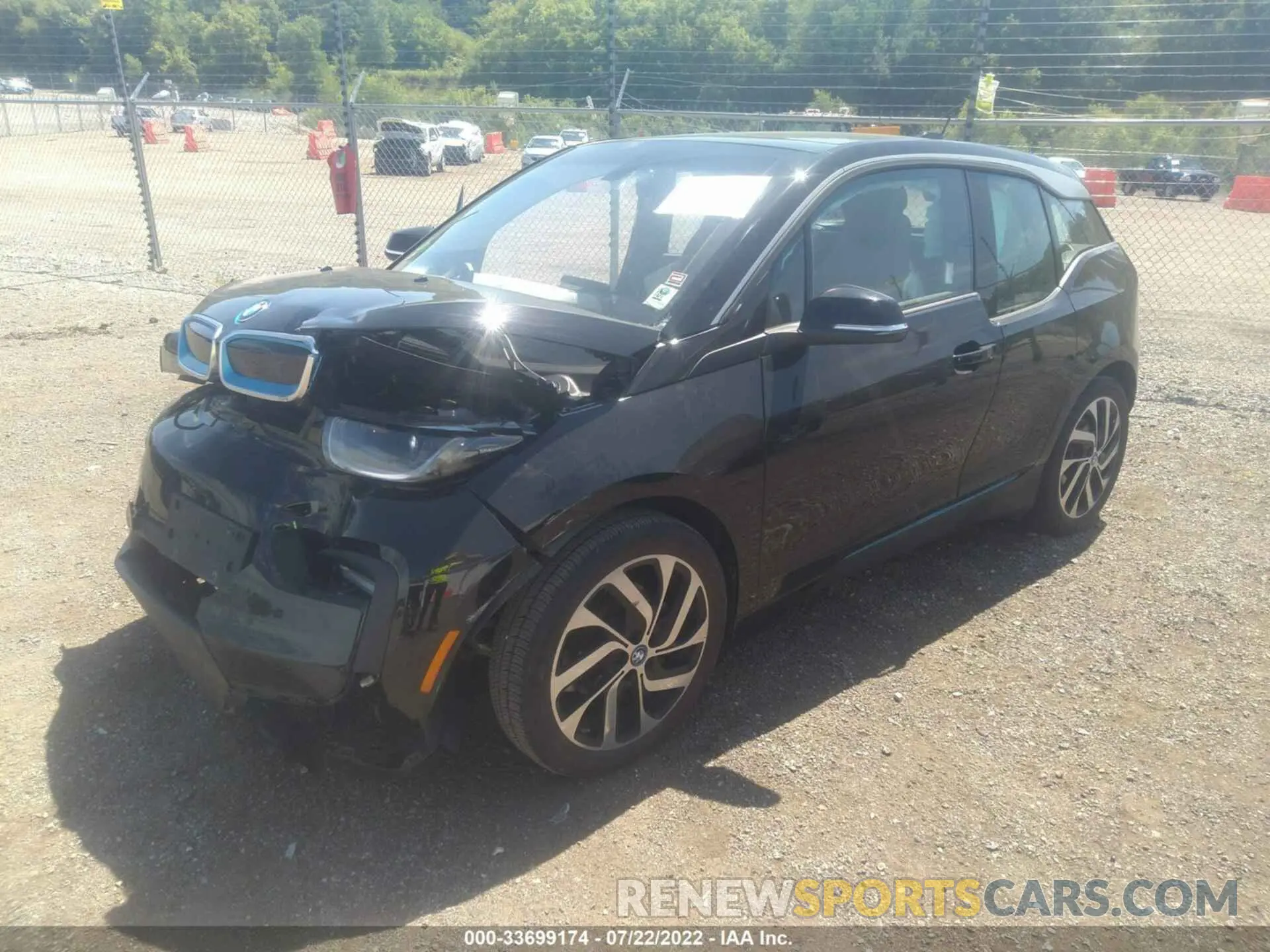 2 fotografías del automóvil dañado WBY8P4C59K7D35928 BMW I3 2019