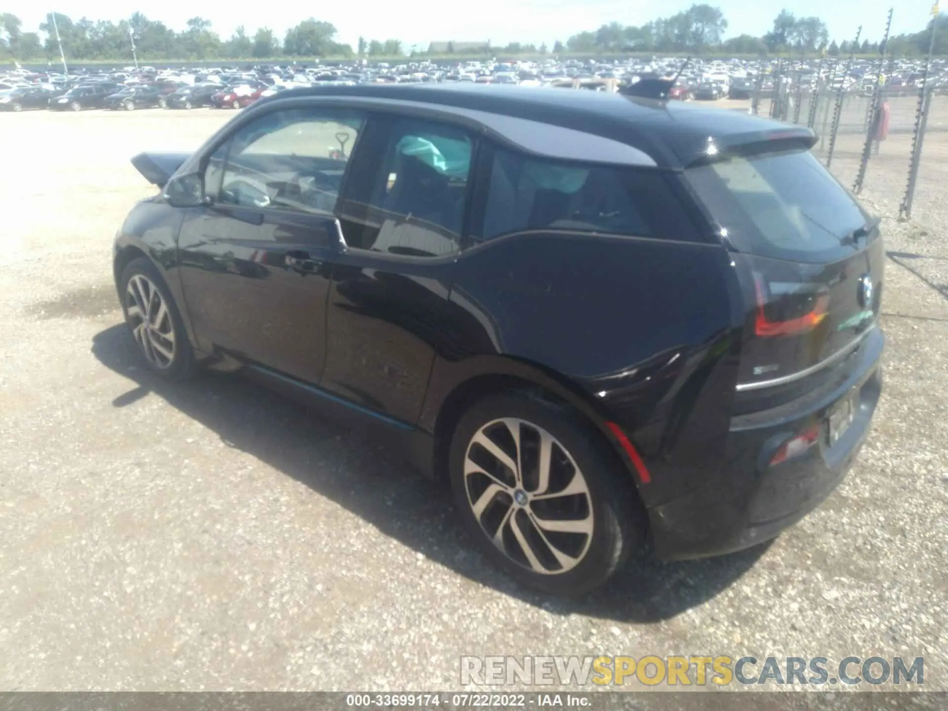 3 fotografías del automóvil dañado WBY8P4C59K7D35928 BMW I3 2019