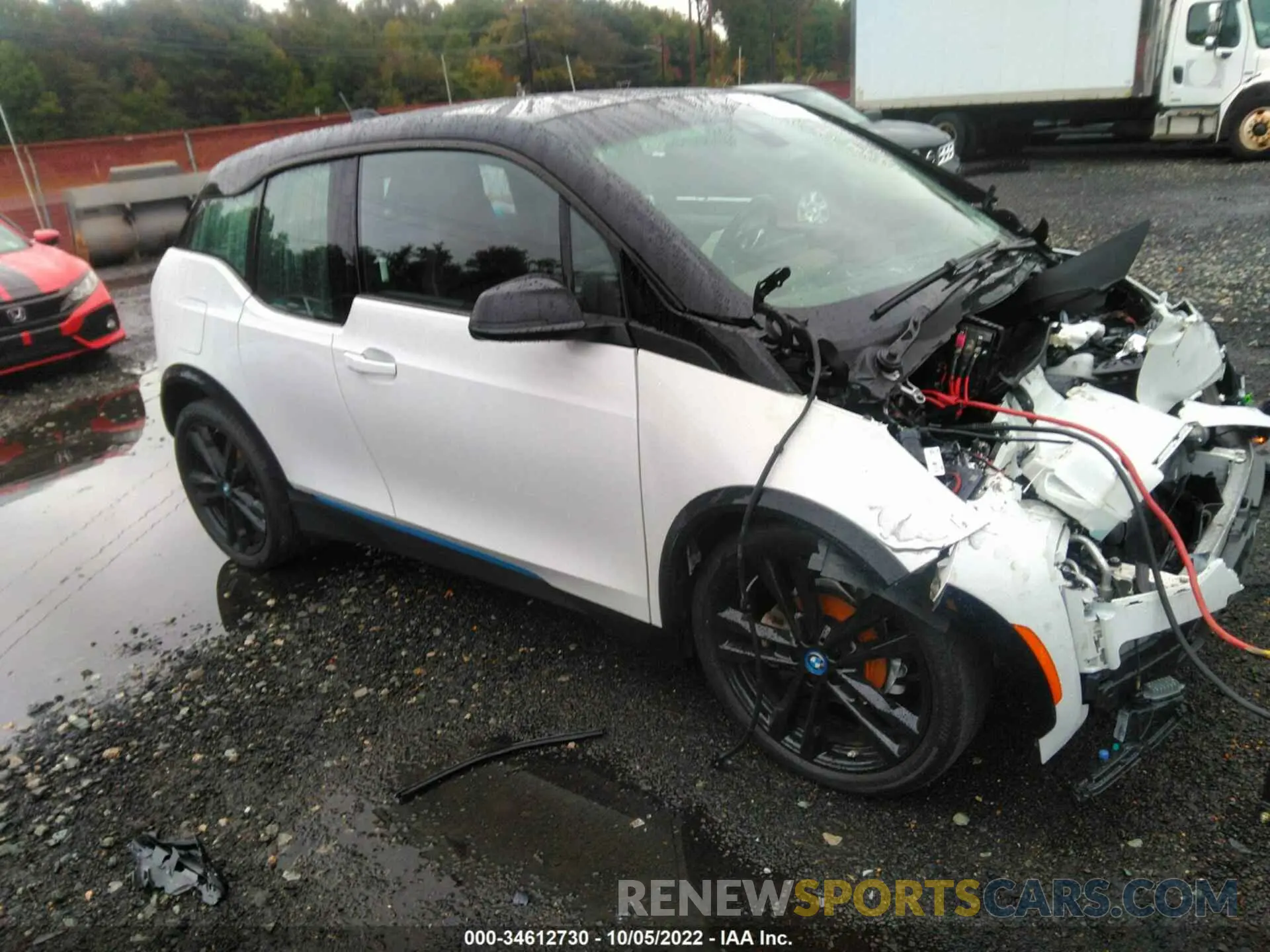 1 fotografías del automóvil dañado WBY8P6C04L7H18516 BMW I3 2020