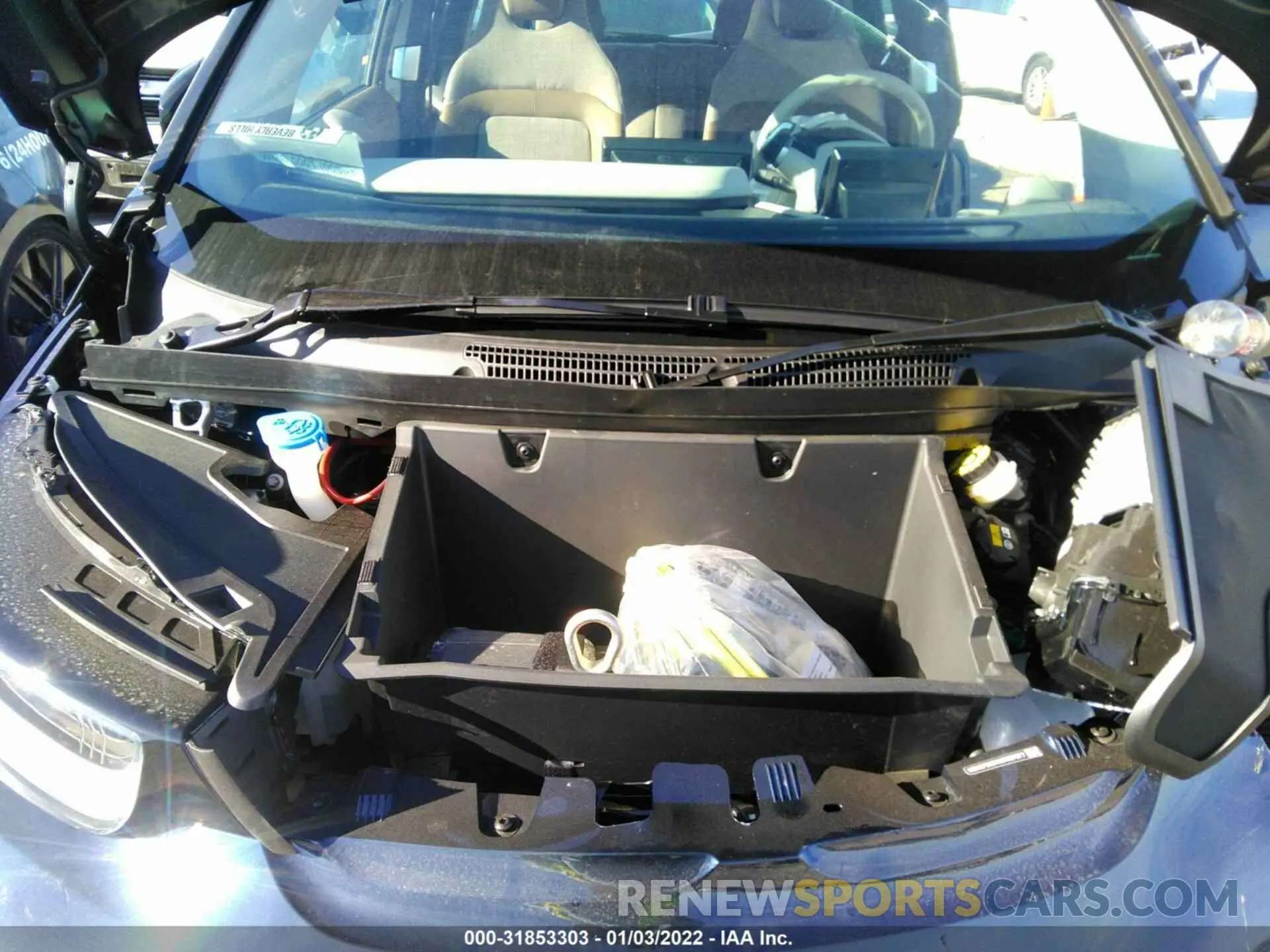 10 fotografías del automóvil dañado WBY8P2C01M7K07577 BMW I3 2021