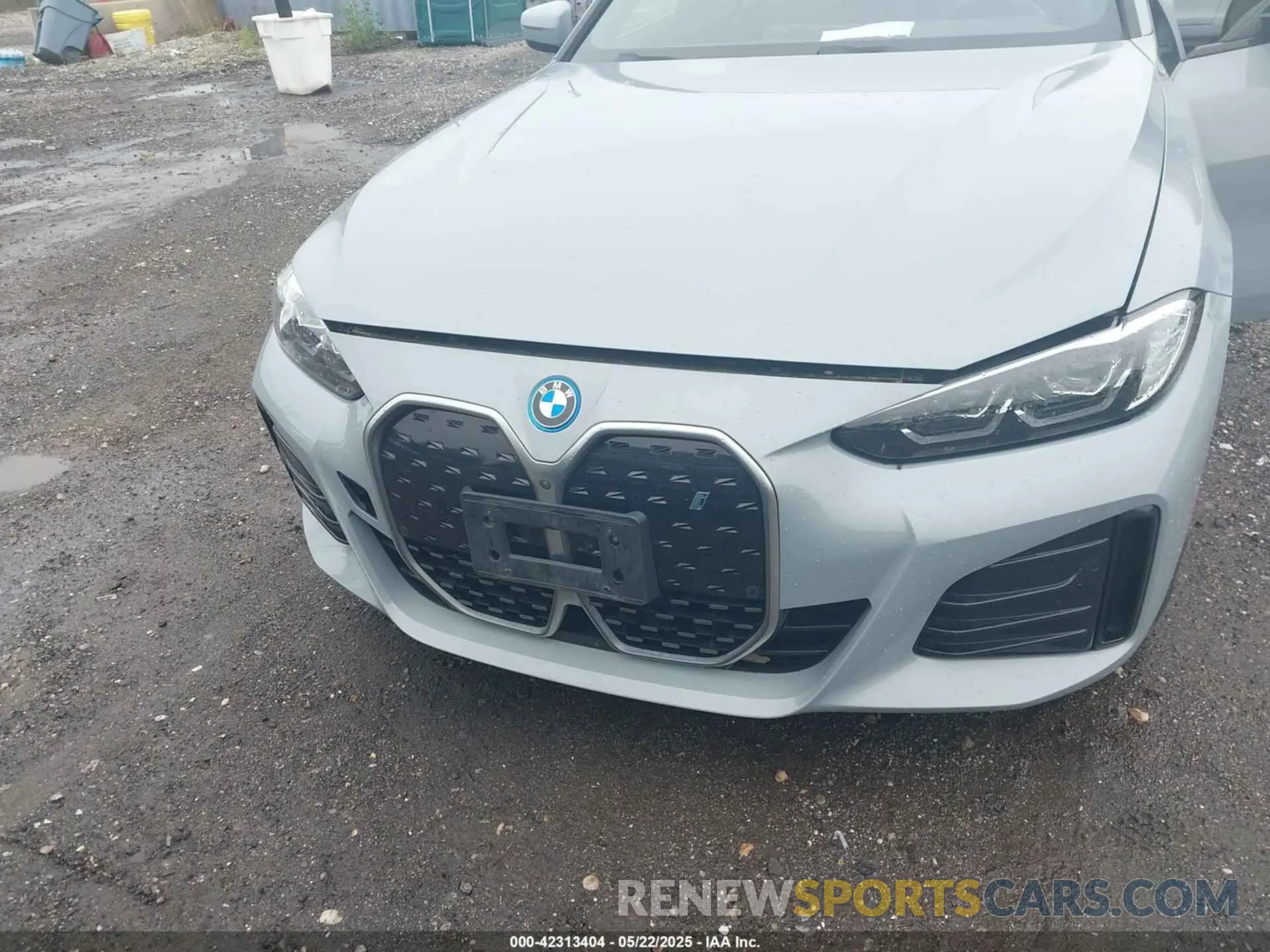 6 fotografías del automóvil dañado WBY73AW00NFN14842 BMW I4 2022