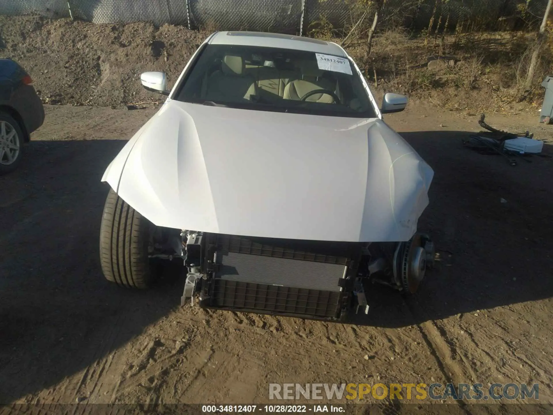 6 fotografías del automóvil dañado WBY73AW09NFN09378 BMW I4 2022
