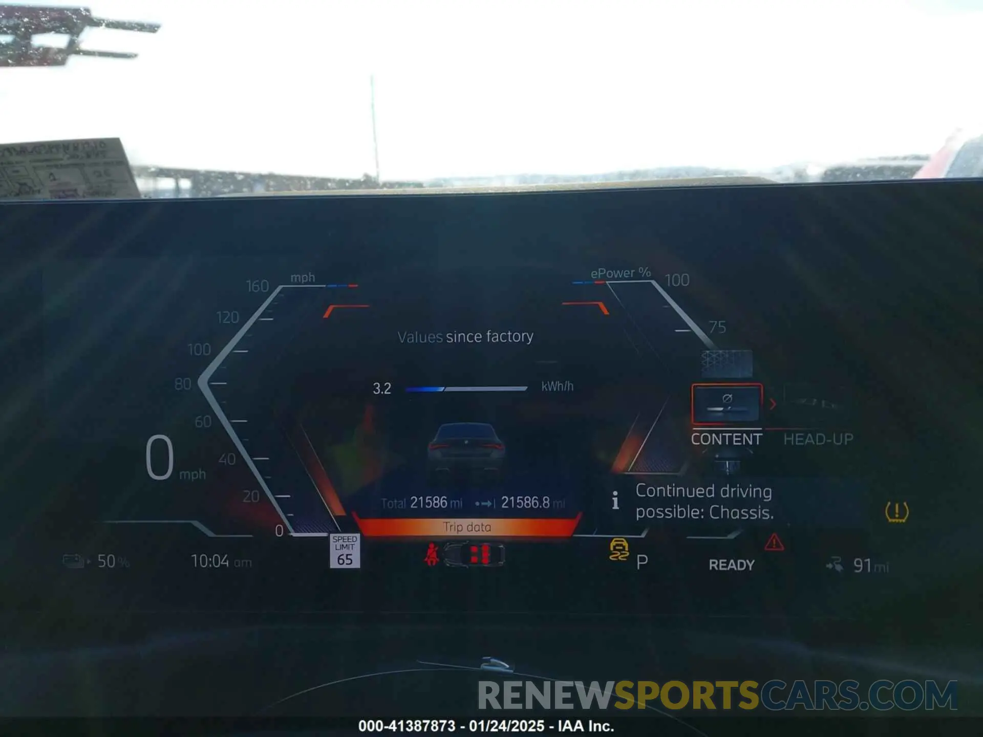 7 fotografías del automóvil dañado WBY33AW03PFN81310 BMW I4 2023
