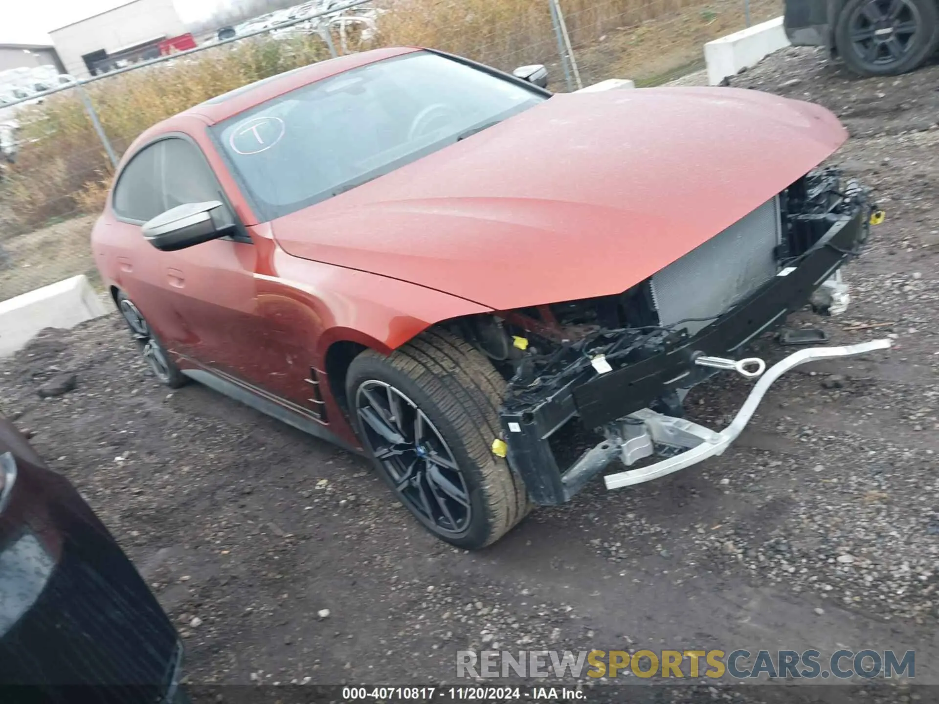 1 fotografías del automóvil dañado WBY33AW04PFP54493 BMW I4 2023