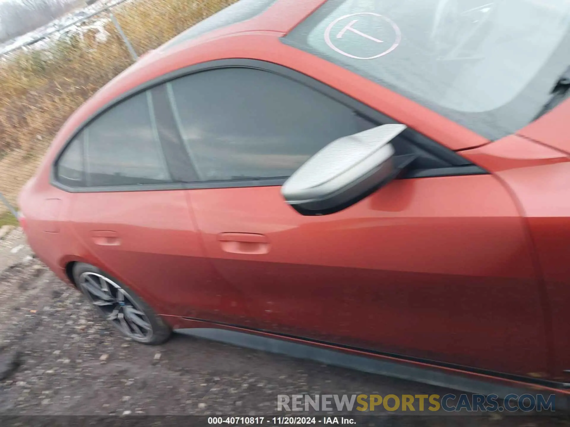 14 fotografías del automóvil dañado WBY33AW04PFP54493 BMW I4 2023