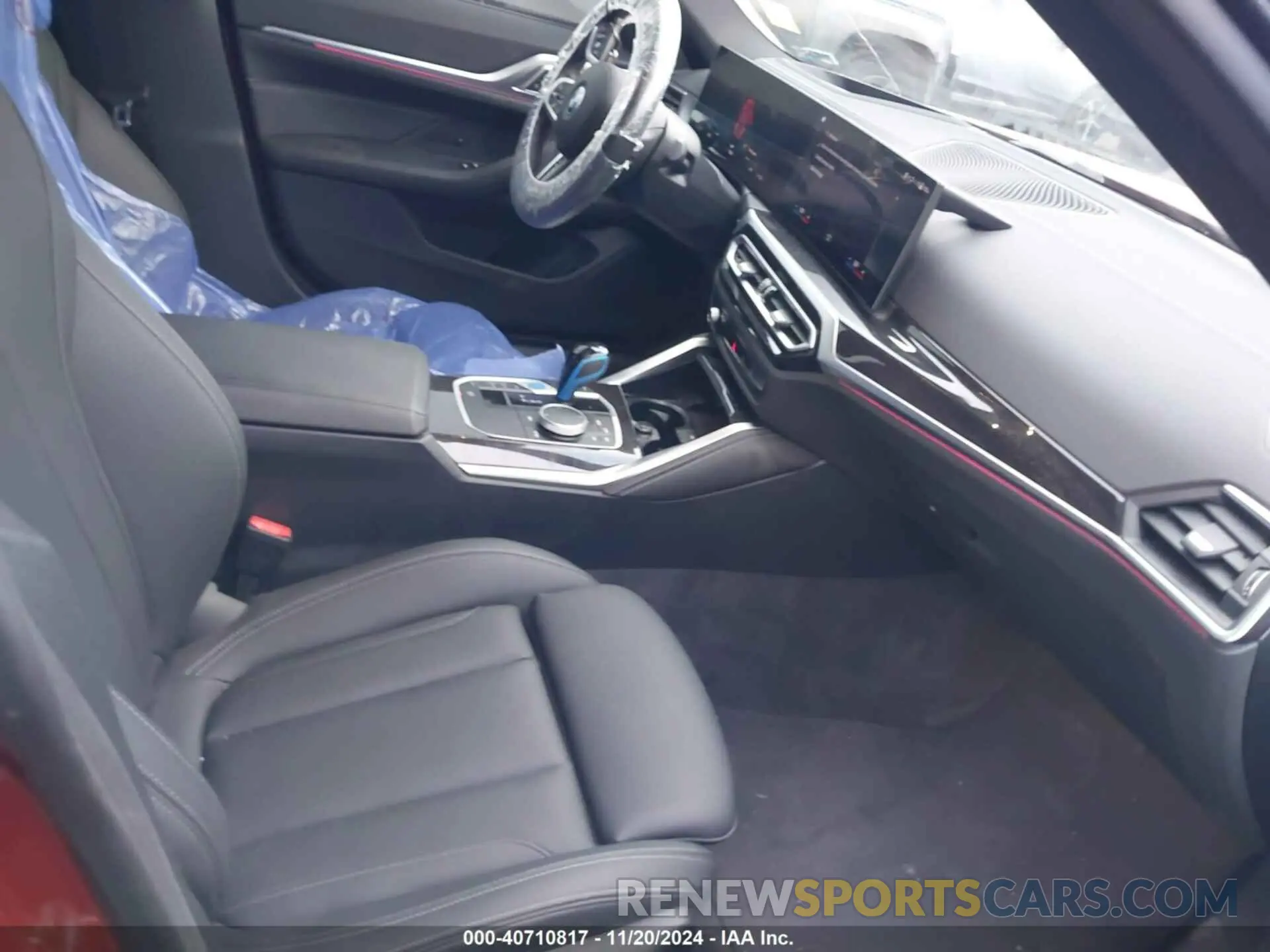 5 fotografías del automóvil dañado WBY33AW04PFP54493 BMW I4 2023