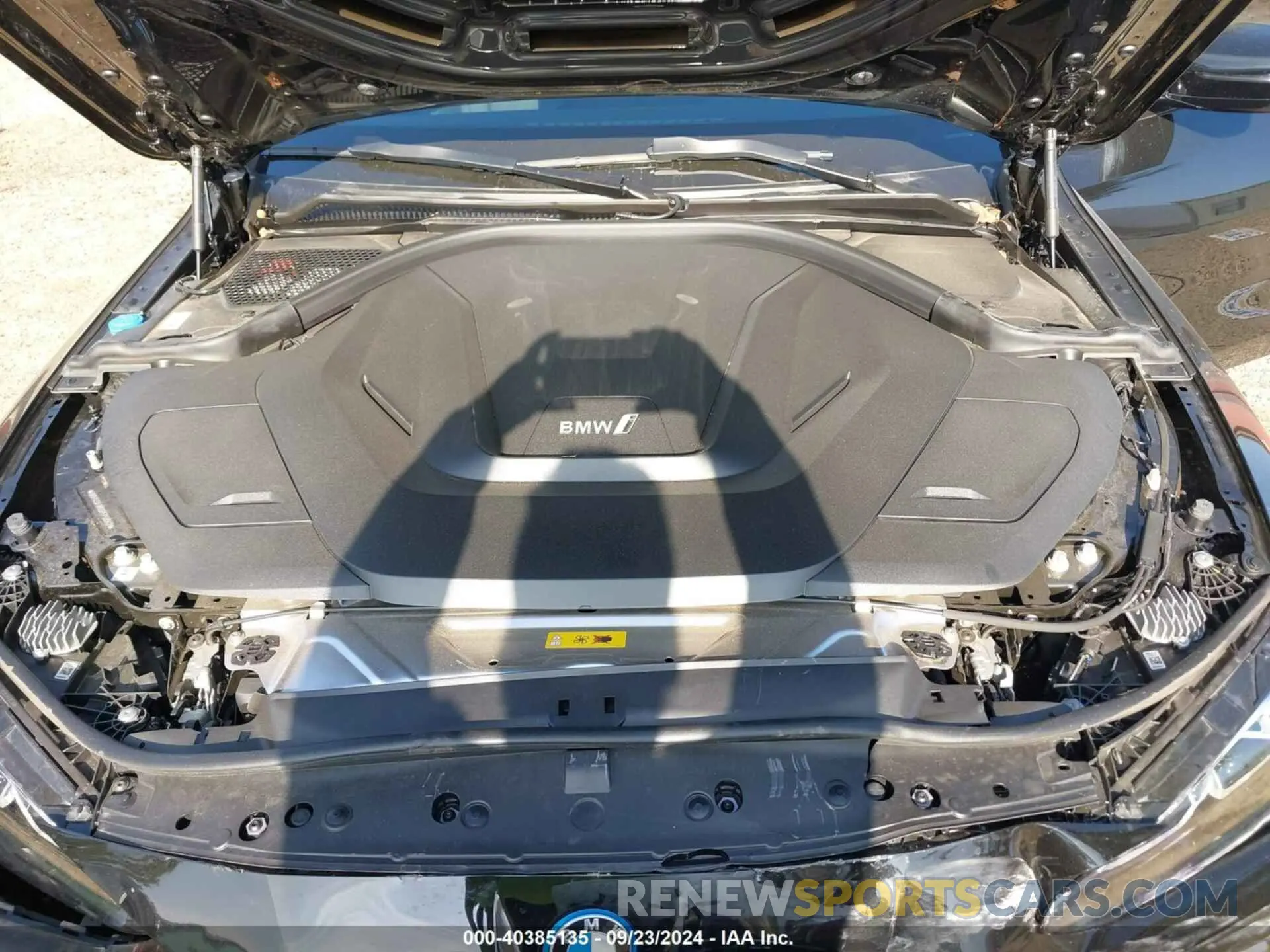 10 fotografías del automóvil dañado WBY43AW03PFP59947 BMW I4 2023