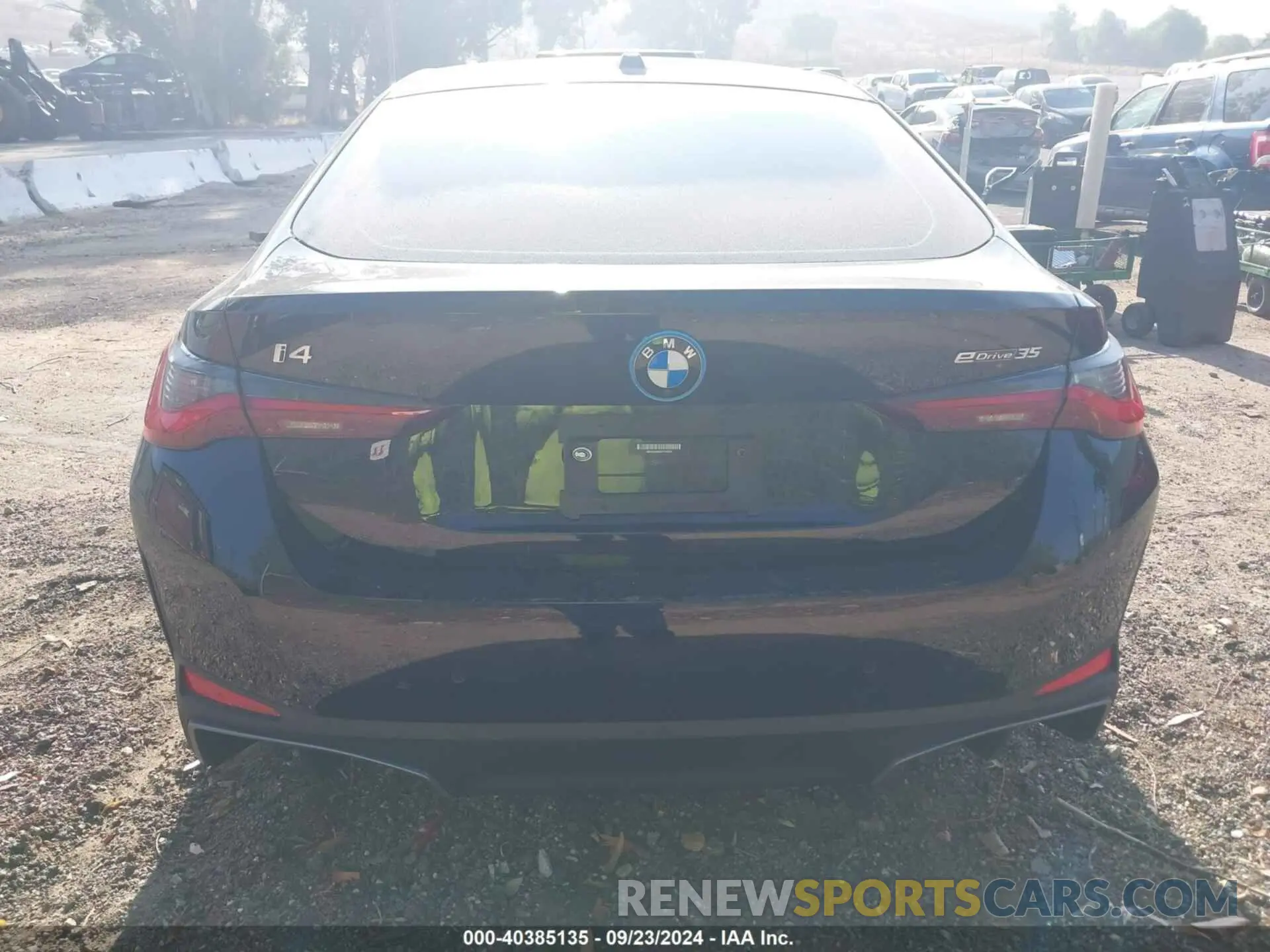 16 fotografías del automóvil dañado WBY43AW03PFP59947 BMW I4 2023