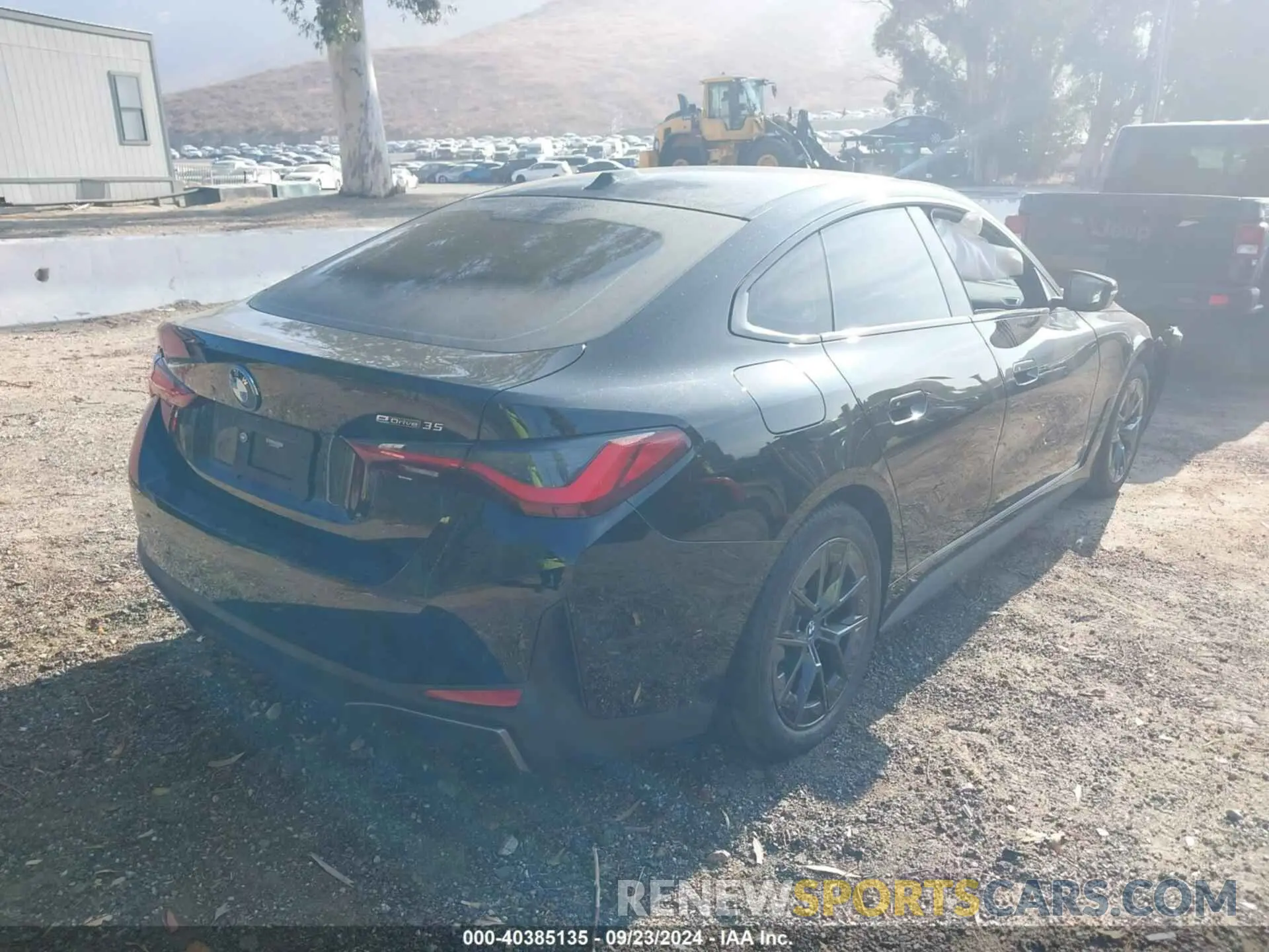 4 fotografías del automóvil dañado WBY43AW03PFP59947 BMW I4 2023