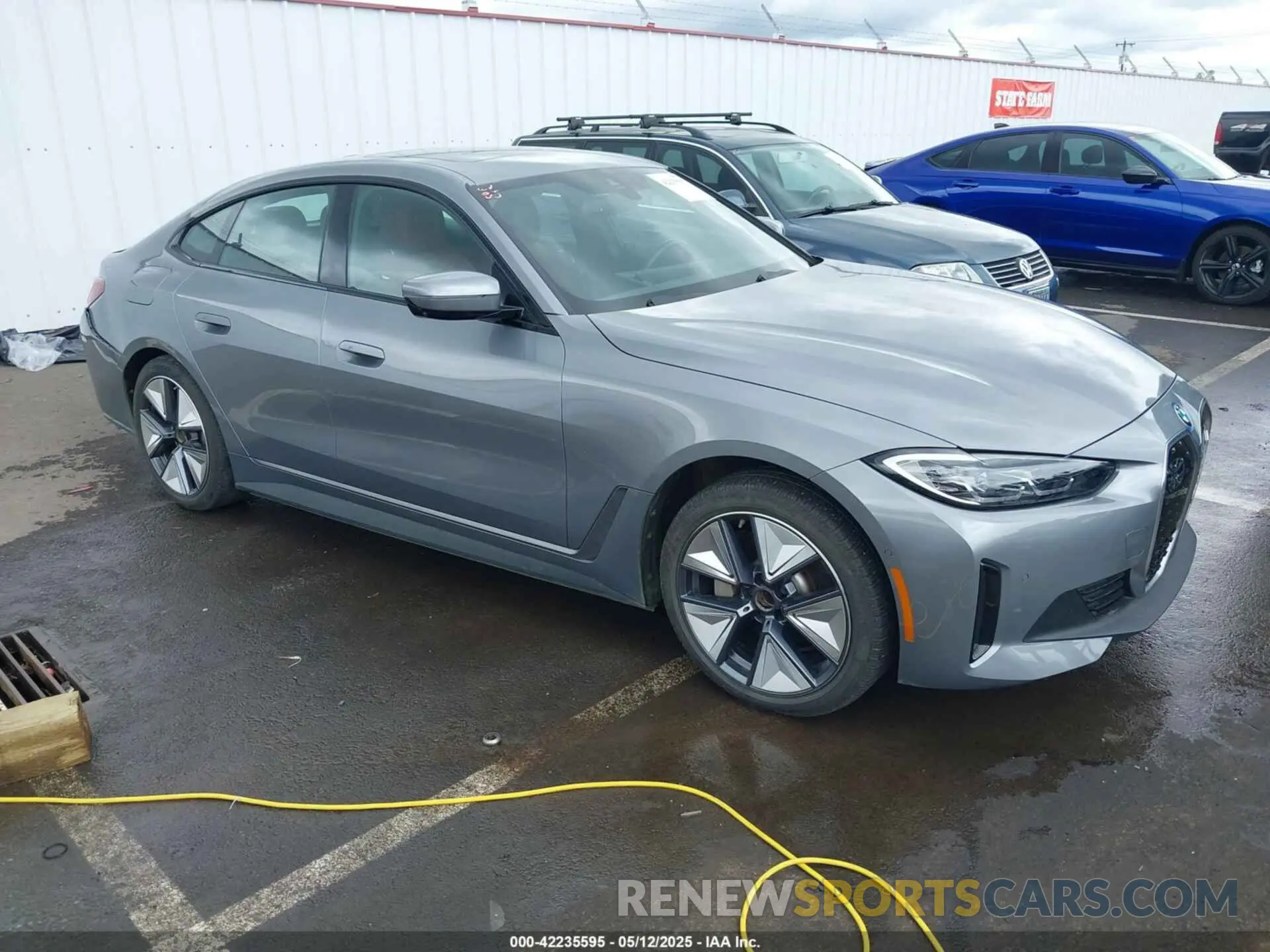 1 fotografías del automóvil dañado WBY43AW04PFP57379 BMW I4 2023