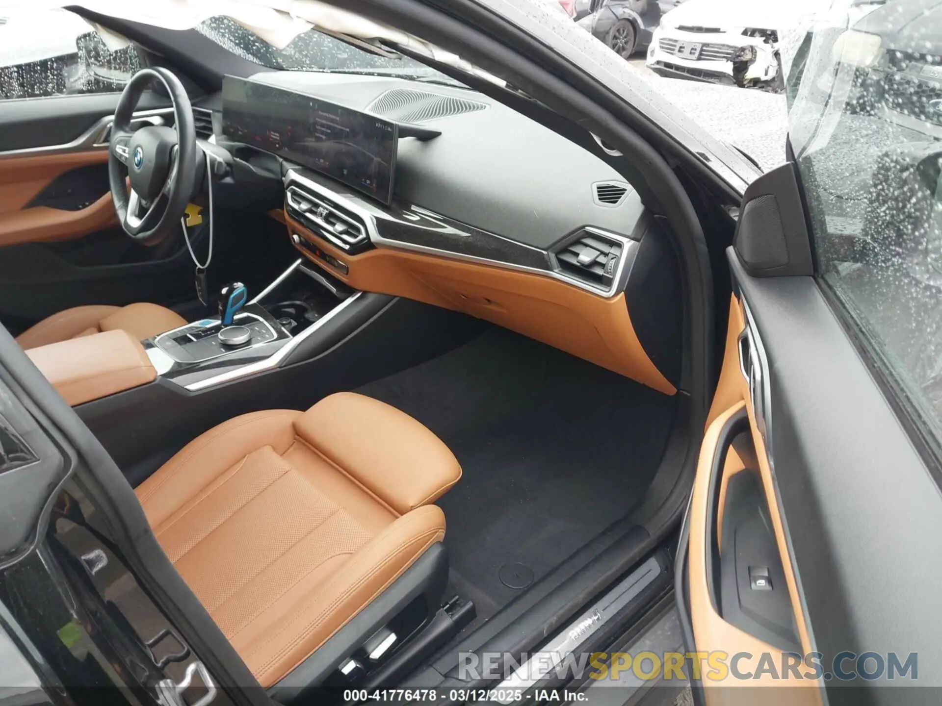 5 fotografías del automóvil dañado WBY43AW04PFP61870 BMW I4 2023