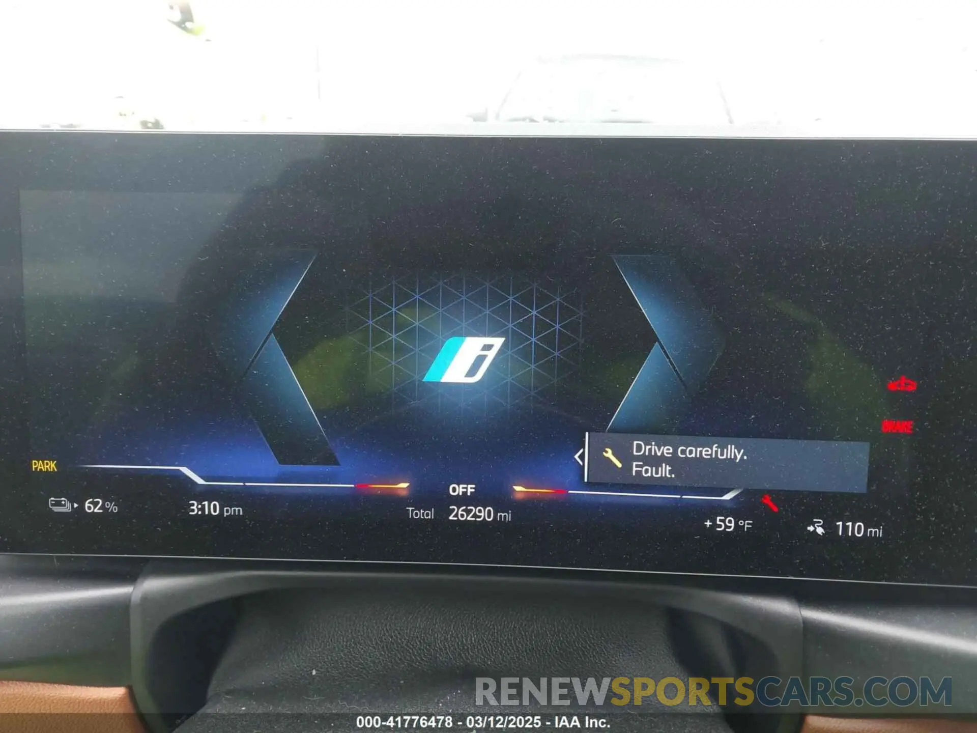 7 fotografías del automóvil dañado WBY43AW04PFP61870 BMW I4 2023