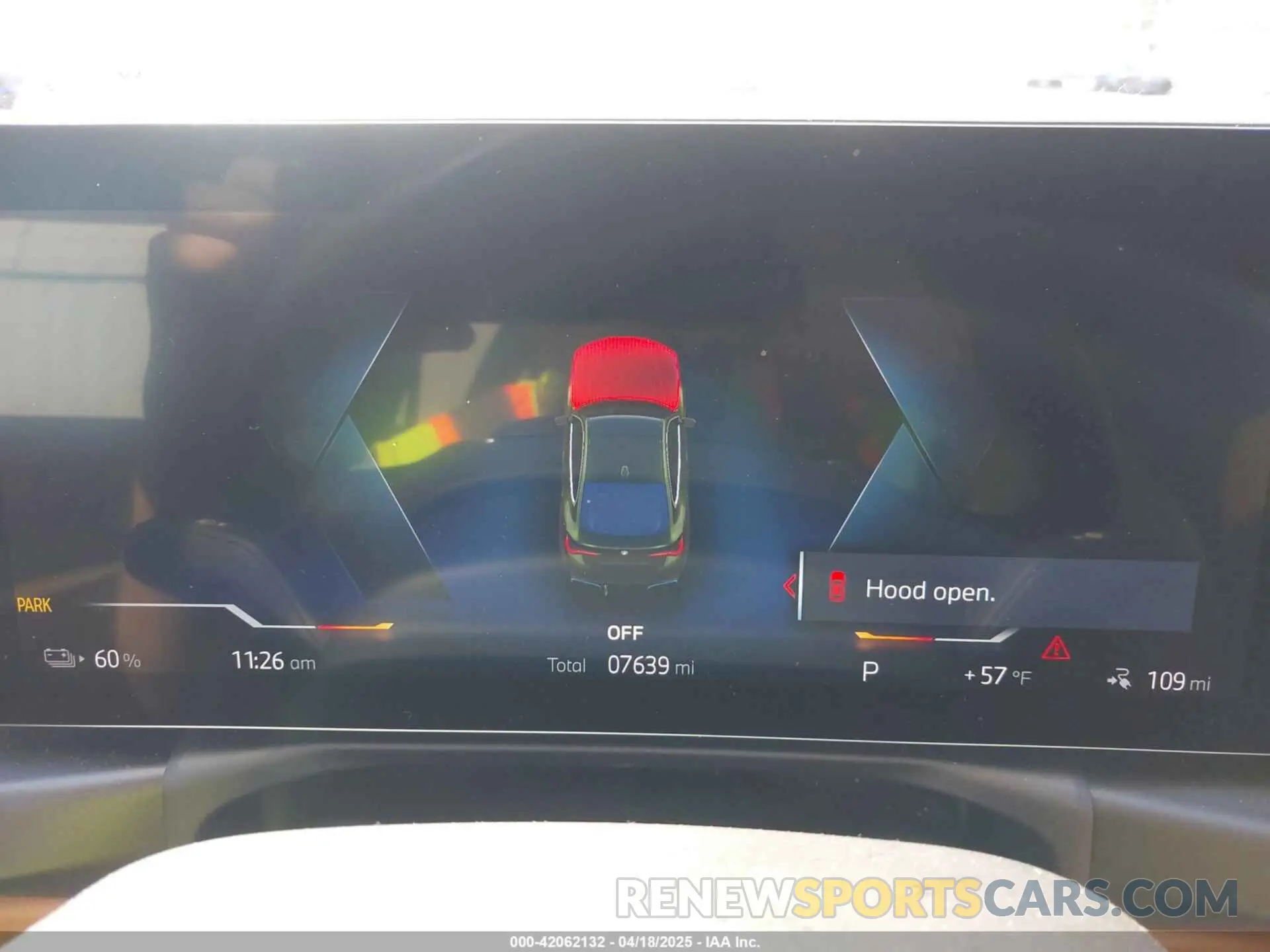 7 fotografías del automóvil dañado WBY43AW04PFR33718 BMW I4 2023