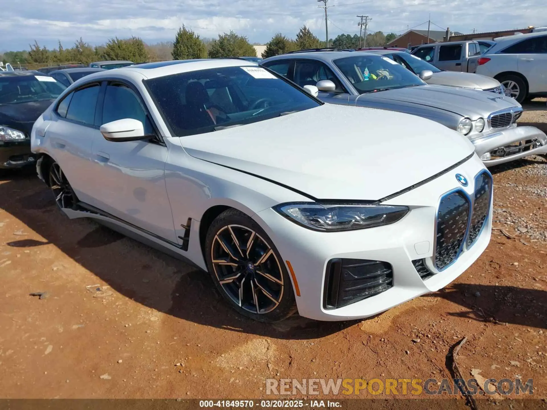 1 fotografías del automóvil dañado WBY73AW08PFN72118 BMW I4 2023