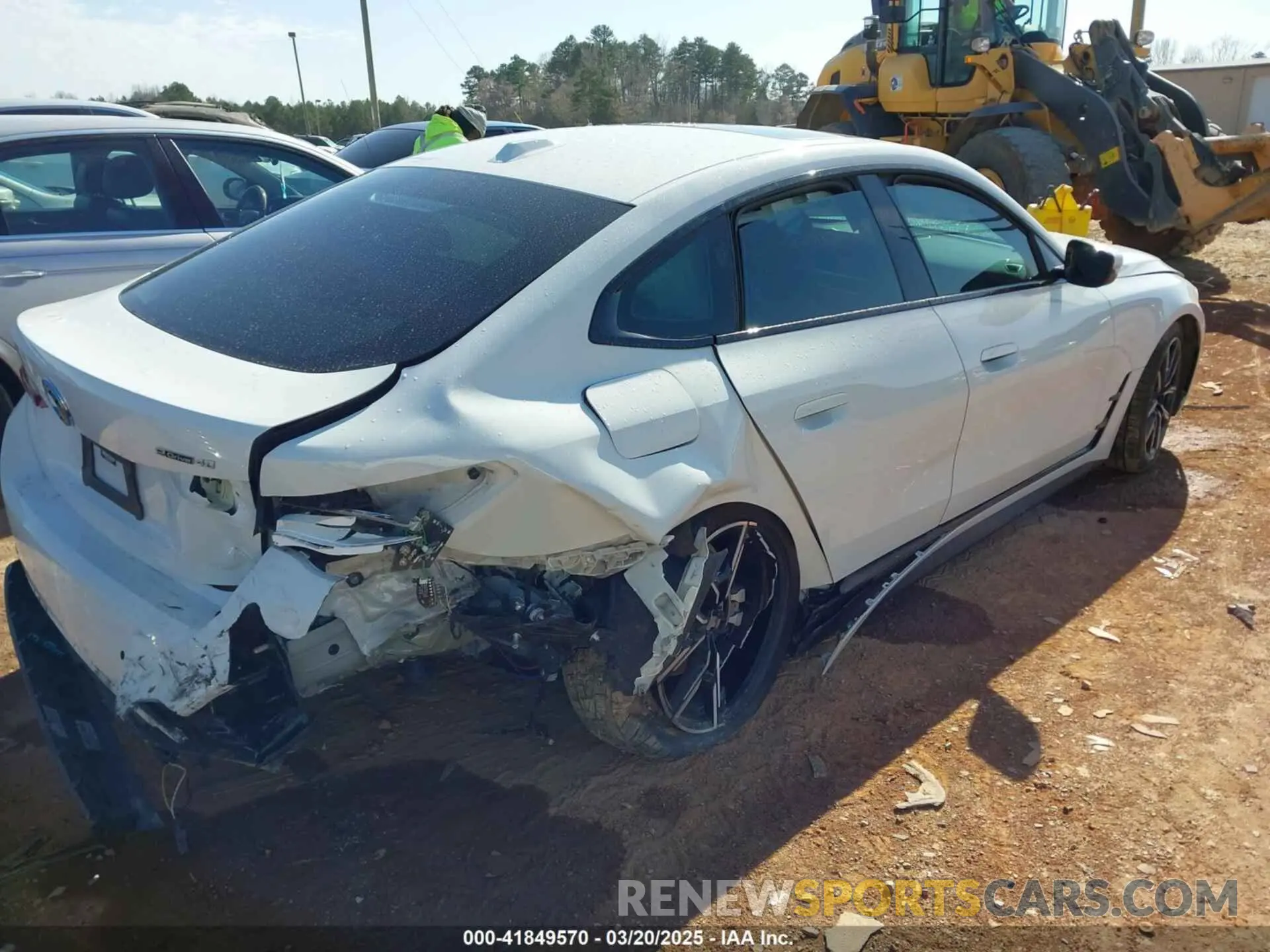 4 fotografías del automóvil dañado WBY73AW08PFN72118 BMW I4 2023