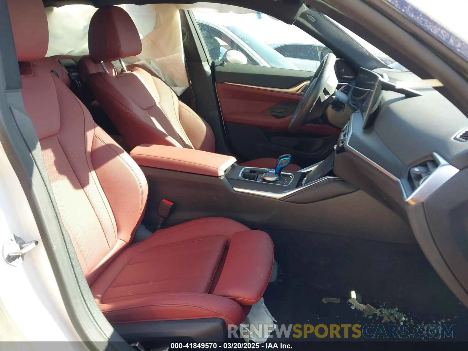 5 fotografías del automóvil dañado WBY73AW08PFN72118 BMW I4 2023