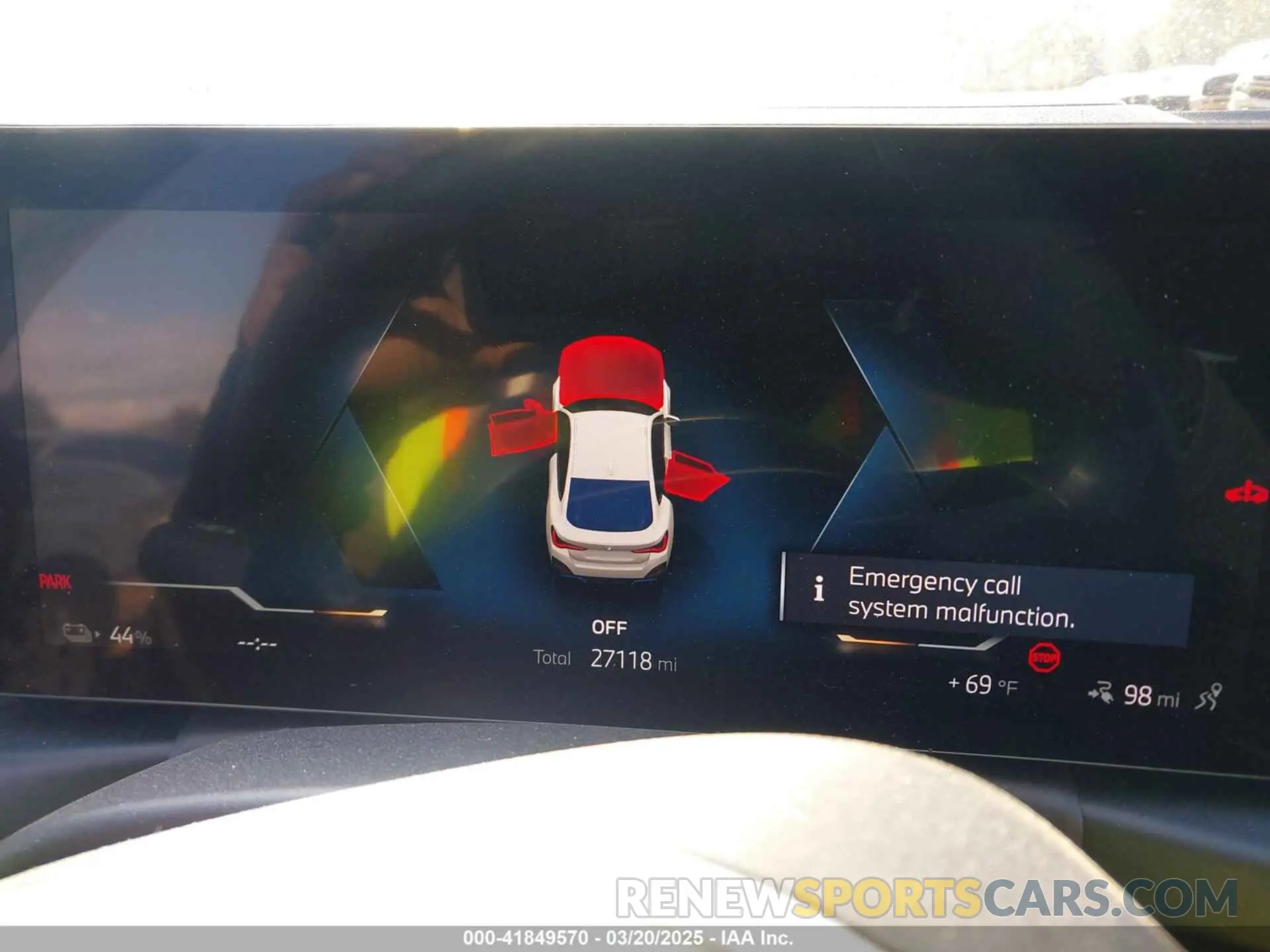 7 fotografías del automóvil dañado WBY73AW08PFN72118 BMW I4 2023