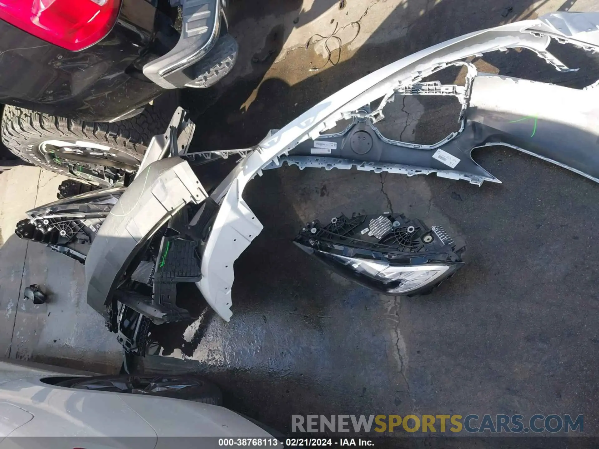 21 fotografías del automóvil dañado WBY73AW0XPFR31159 BMW I4 2023