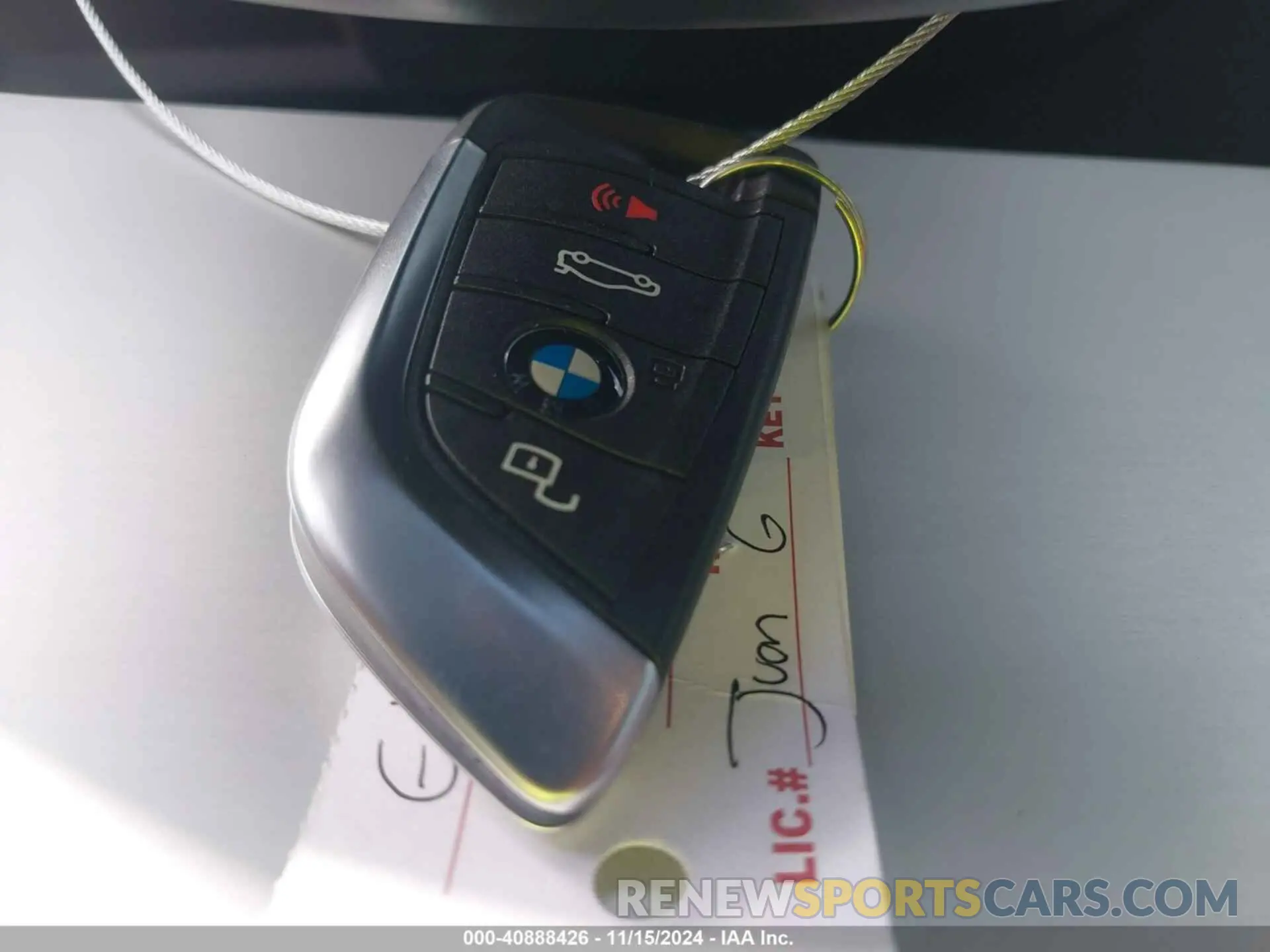 11 fotografías del automóvil dañado WBY33AW03RFR93715 BMW I4 2024