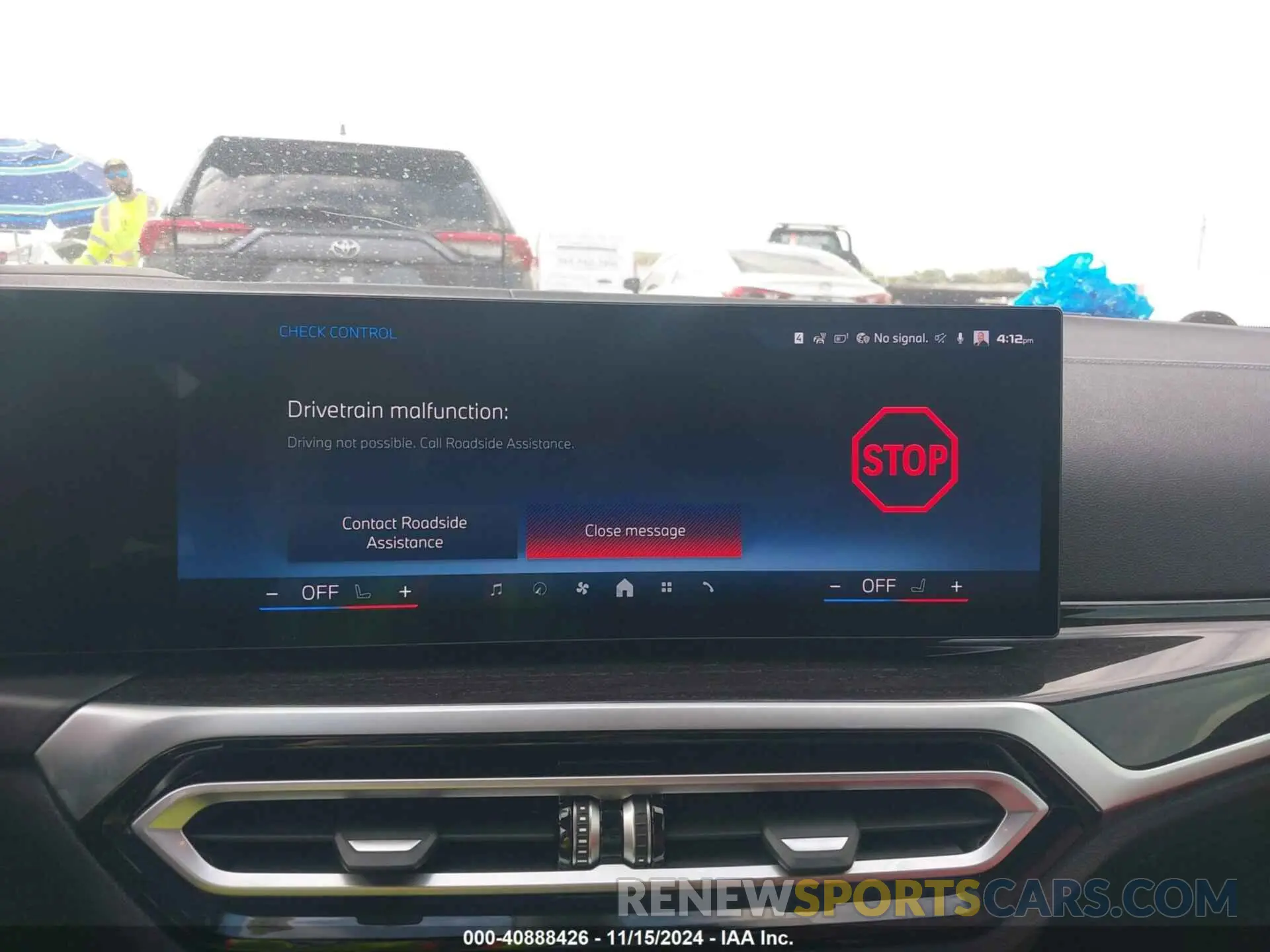 19 fotografías del automóvil dañado WBY33AW03RFR93715 BMW I4 2024