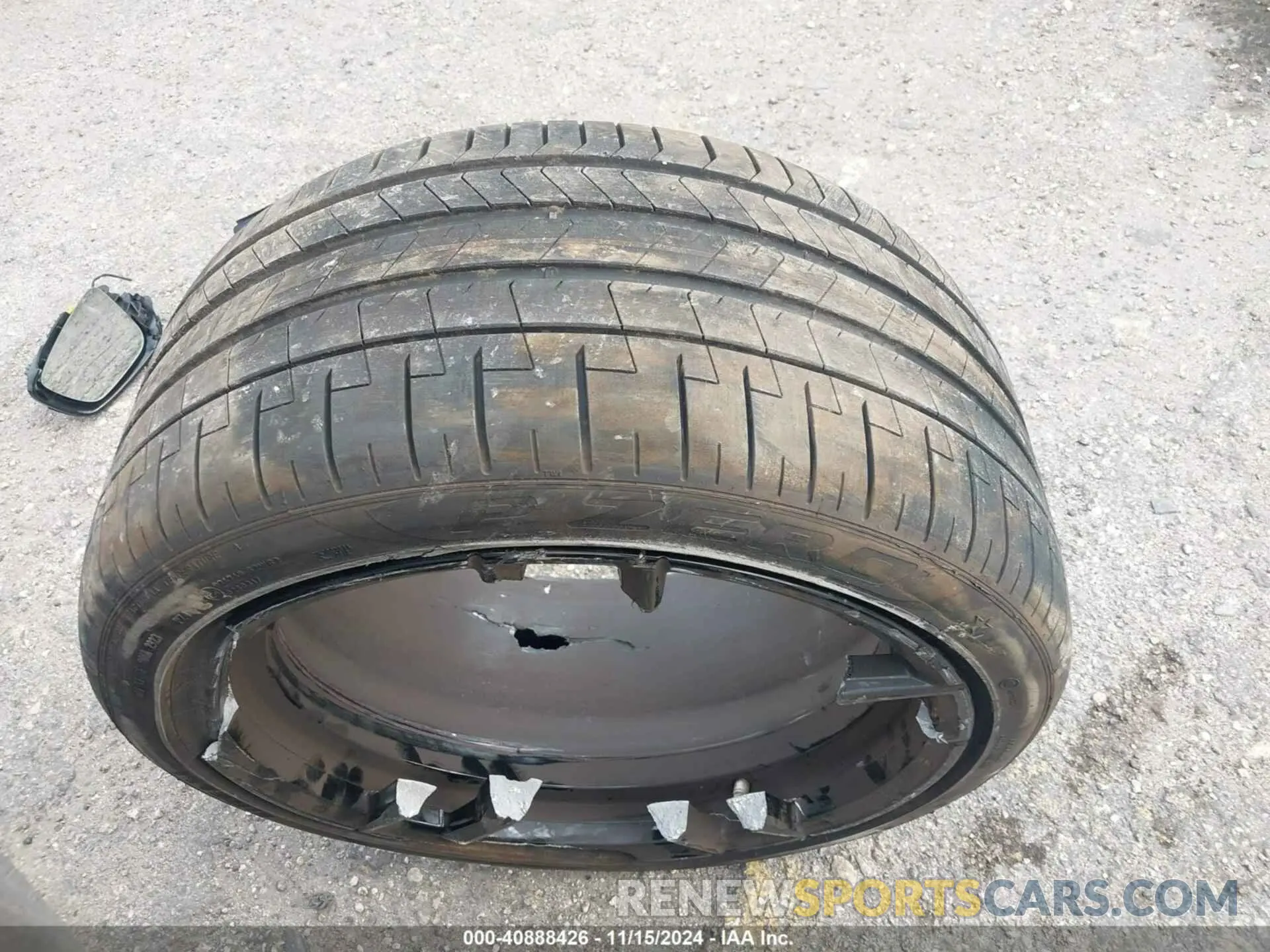 20 fotografías del automóvil dañado WBY33AW03RFR93715 BMW I4 2024