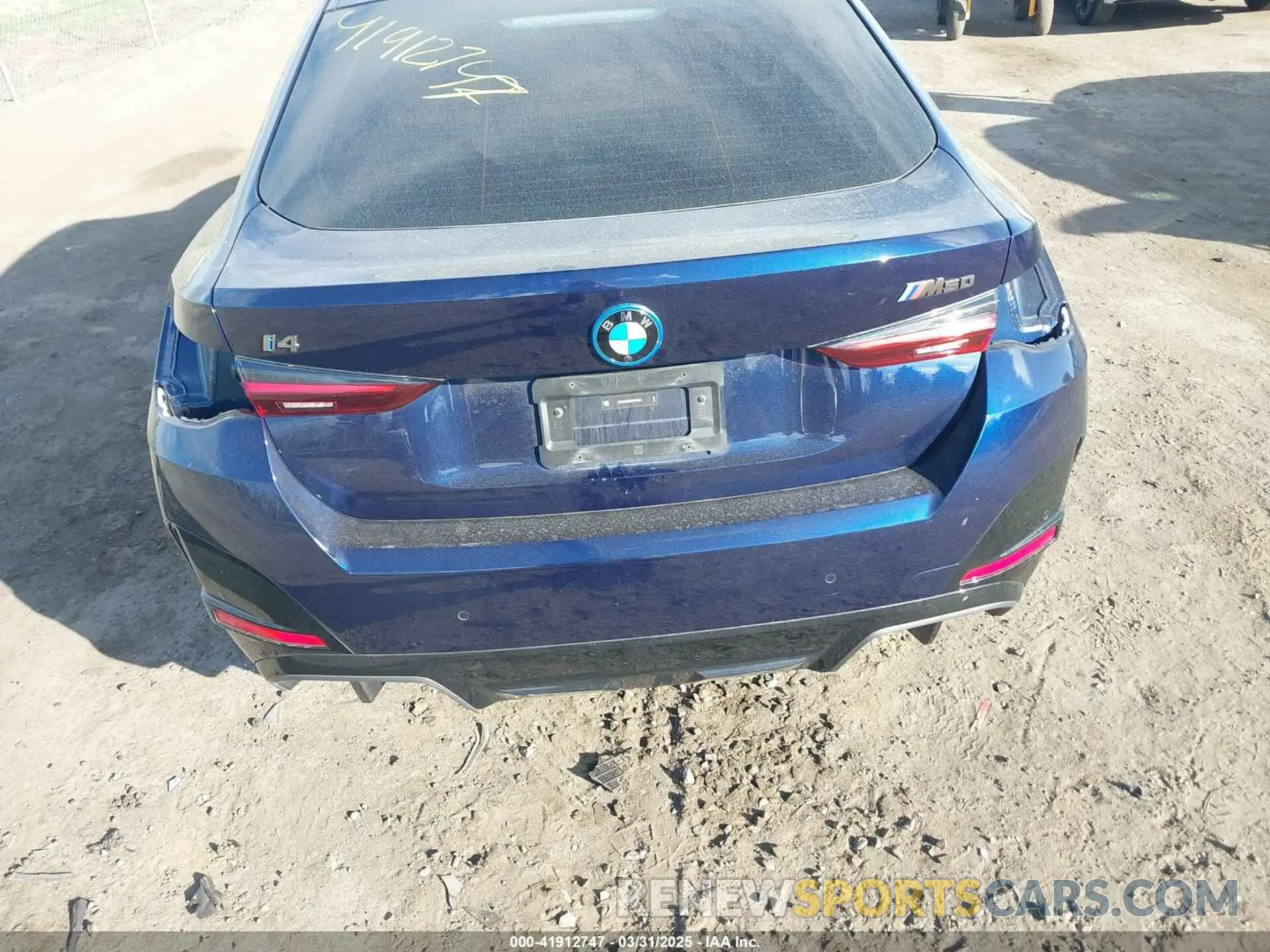 6 fotografías del automóvil dañado WBY33AW09RFS45891 BMW I4 2024