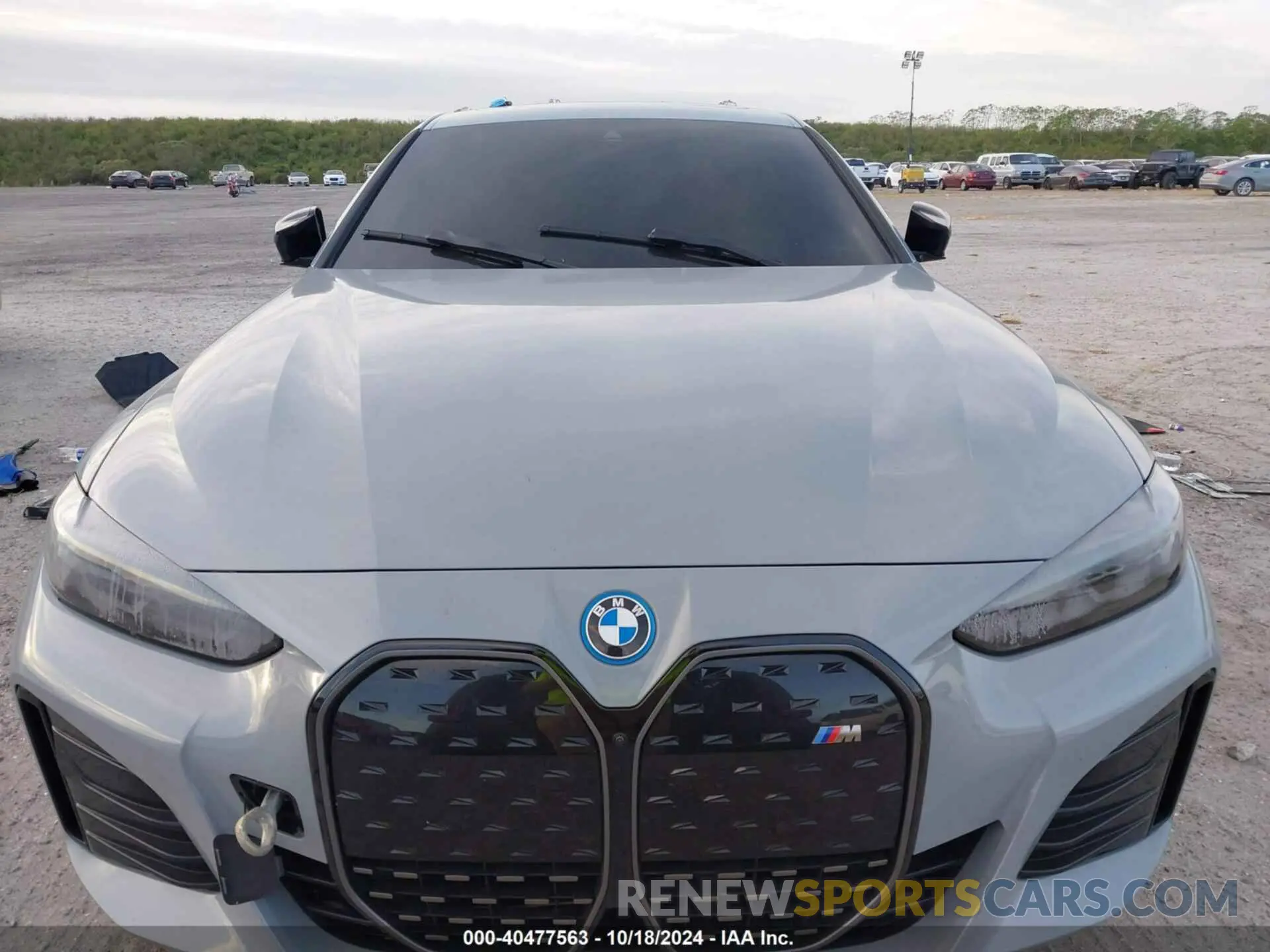 12 fotografías del automóvil dañado WBY33AW0XRFS81282 BMW I4 2024