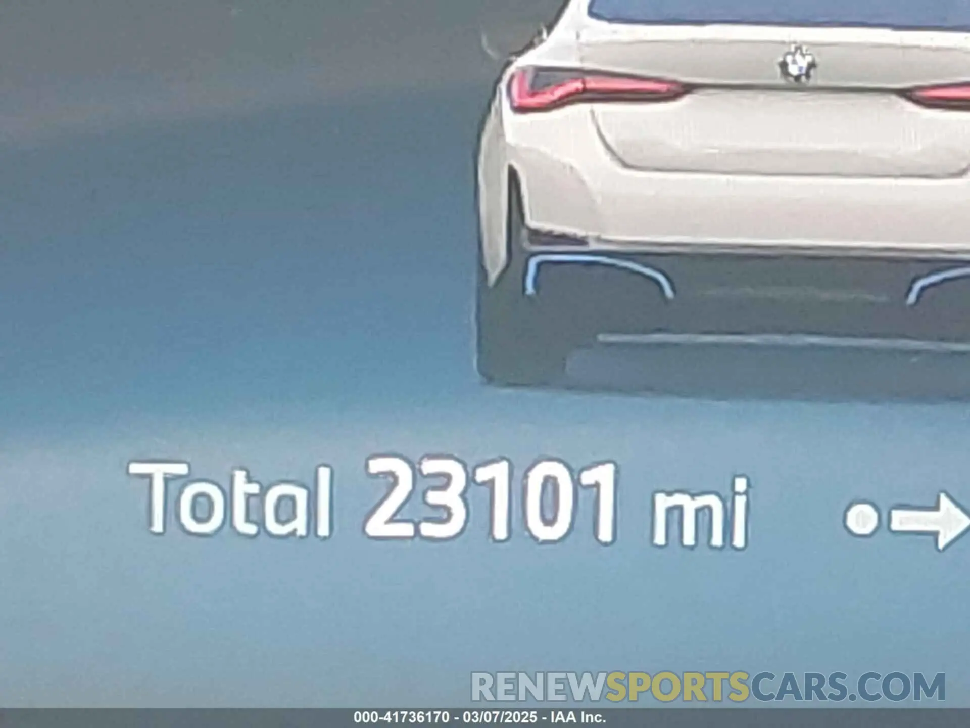 16 fotografías del automóvil dañado WBY43AW00RFS68805 BMW I4 2024