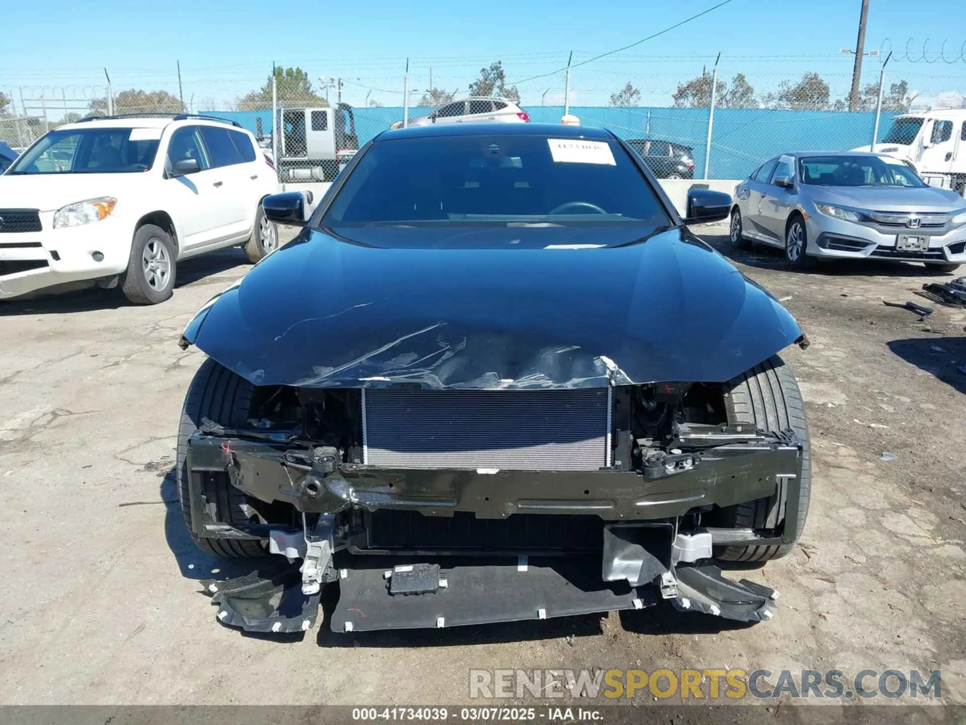 13 fotografías del automóvil dañado WBY43AW01RFS94328 BMW I4 2024