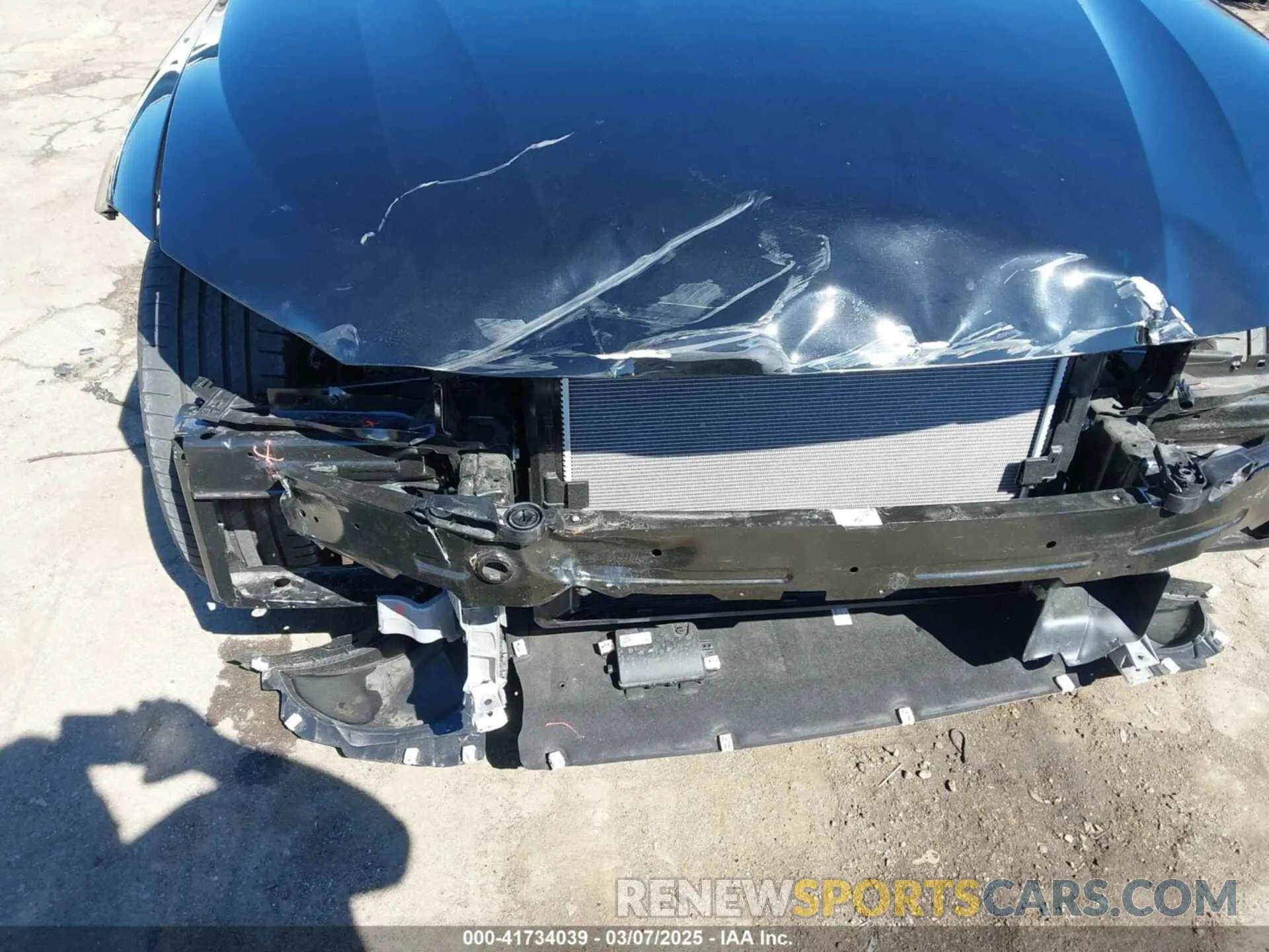 6 fotografías del automóvil dañado WBY43AW01RFS94328 BMW I4 2024