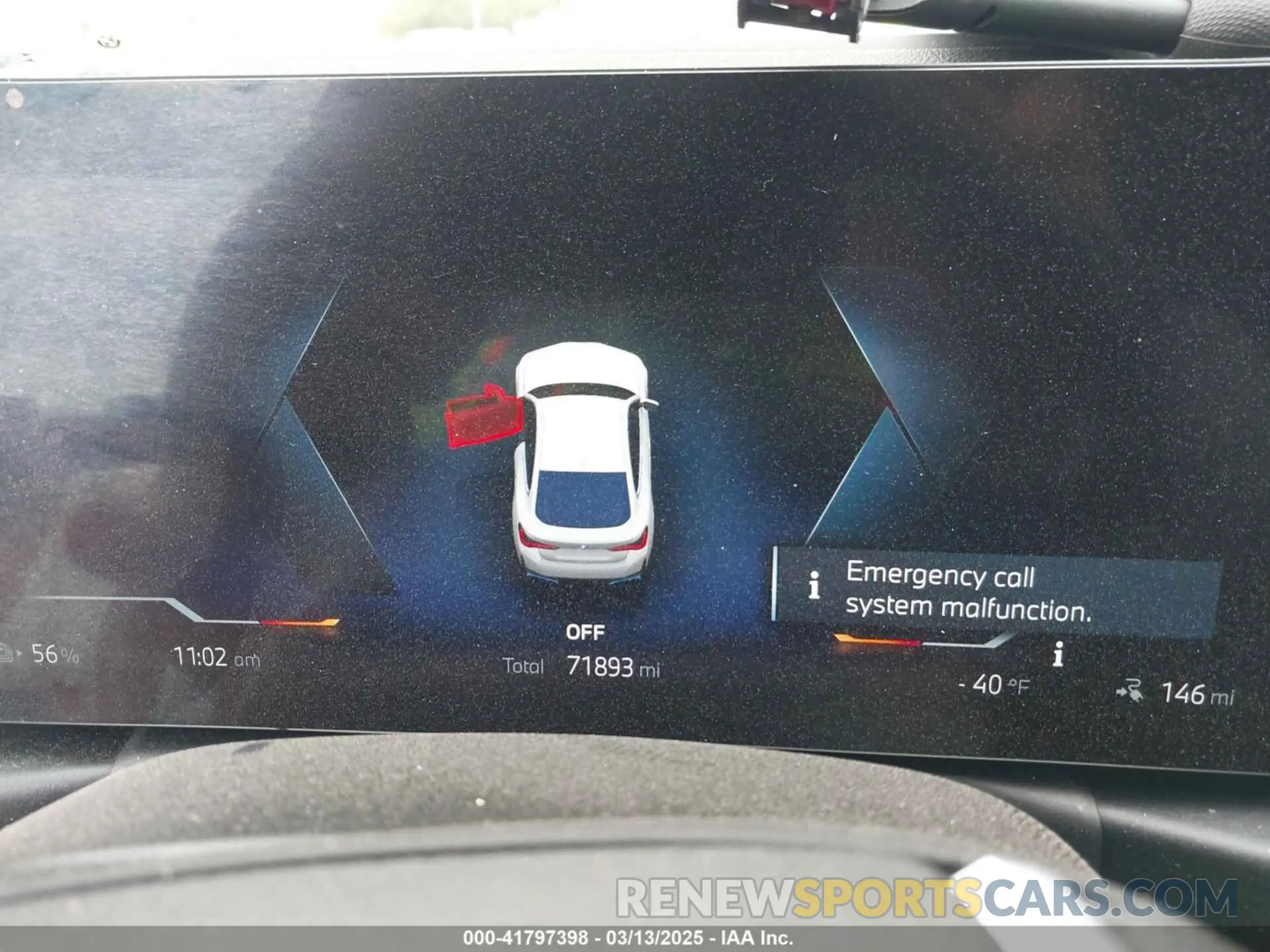 16 fotografías del automóvil dañado WBY43AW04RFR67340 BMW I4 2024