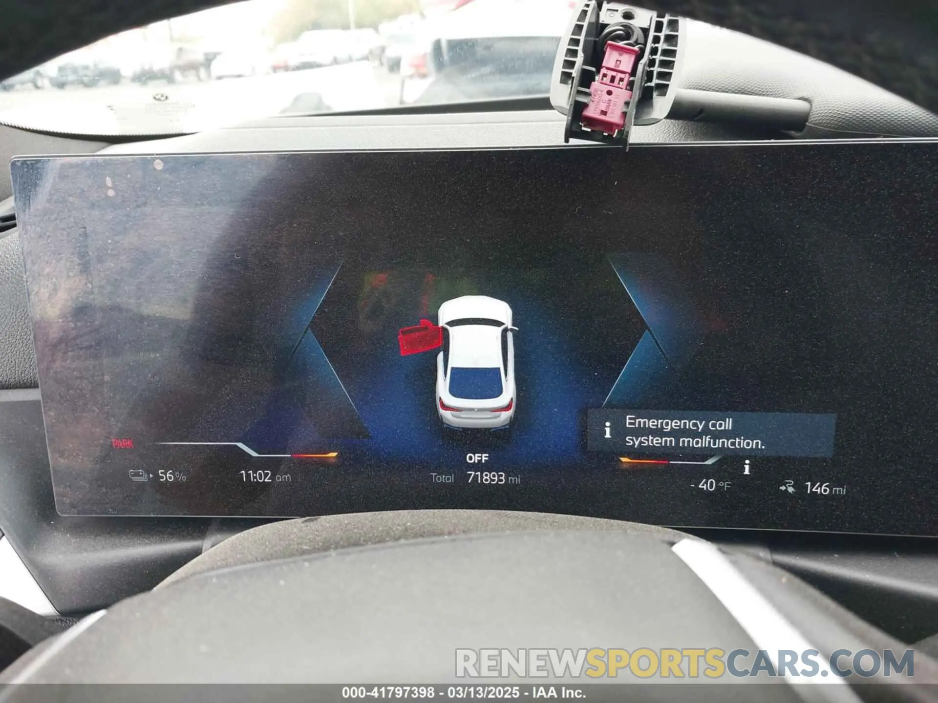 19 fotografías del automóvil dañado WBY43AW04RFR67340 BMW I4 2024