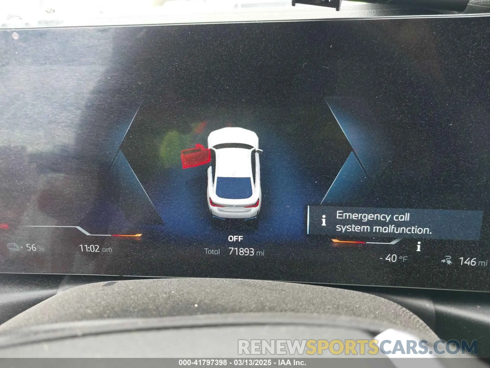 7 fotografías del automóvil dañado WBY43AW04RFR67340 BMW I4 2024