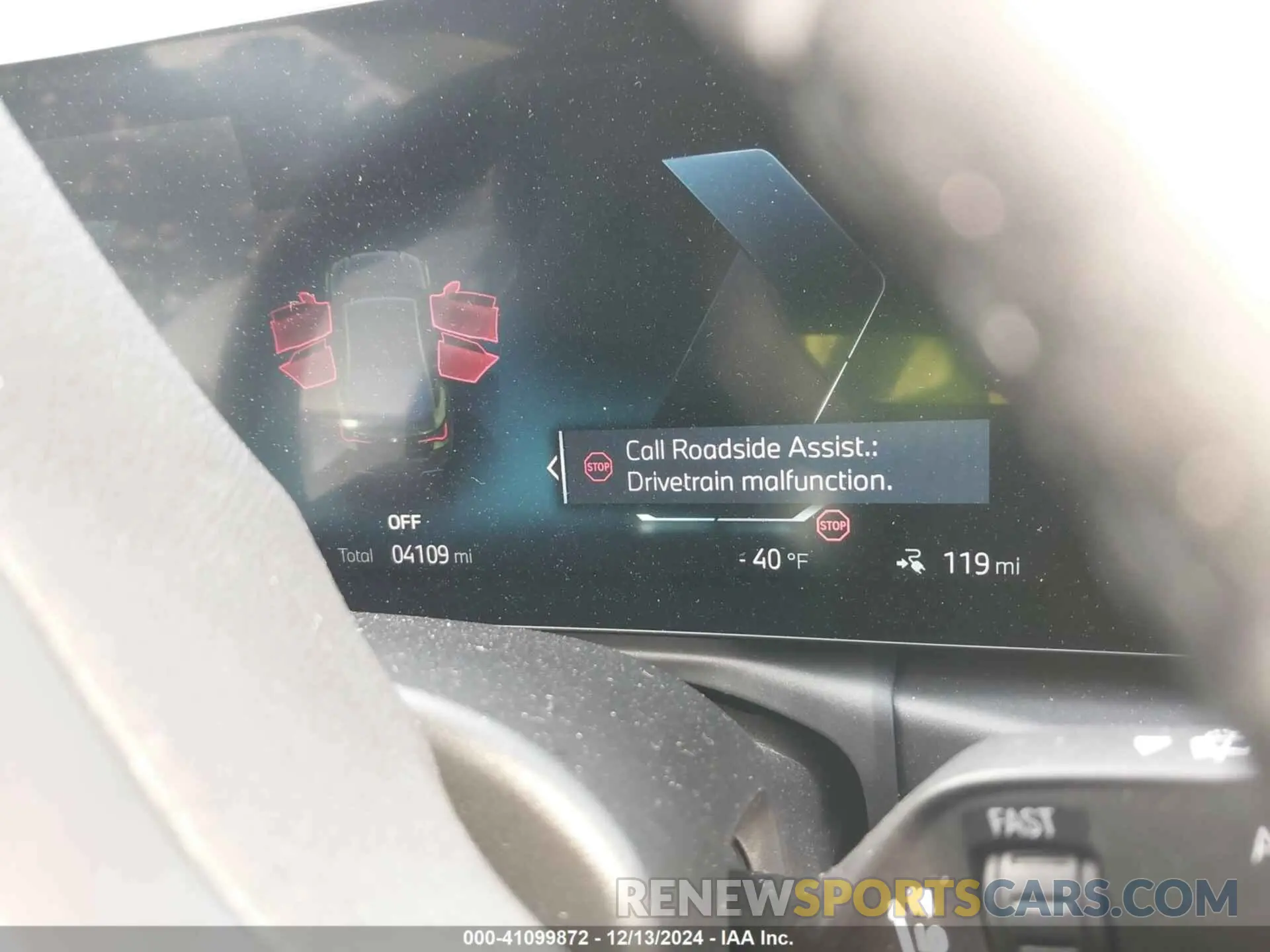 15 fotografías del automóvil dañado WBY73AW01RFT13389 BMW I4 2024