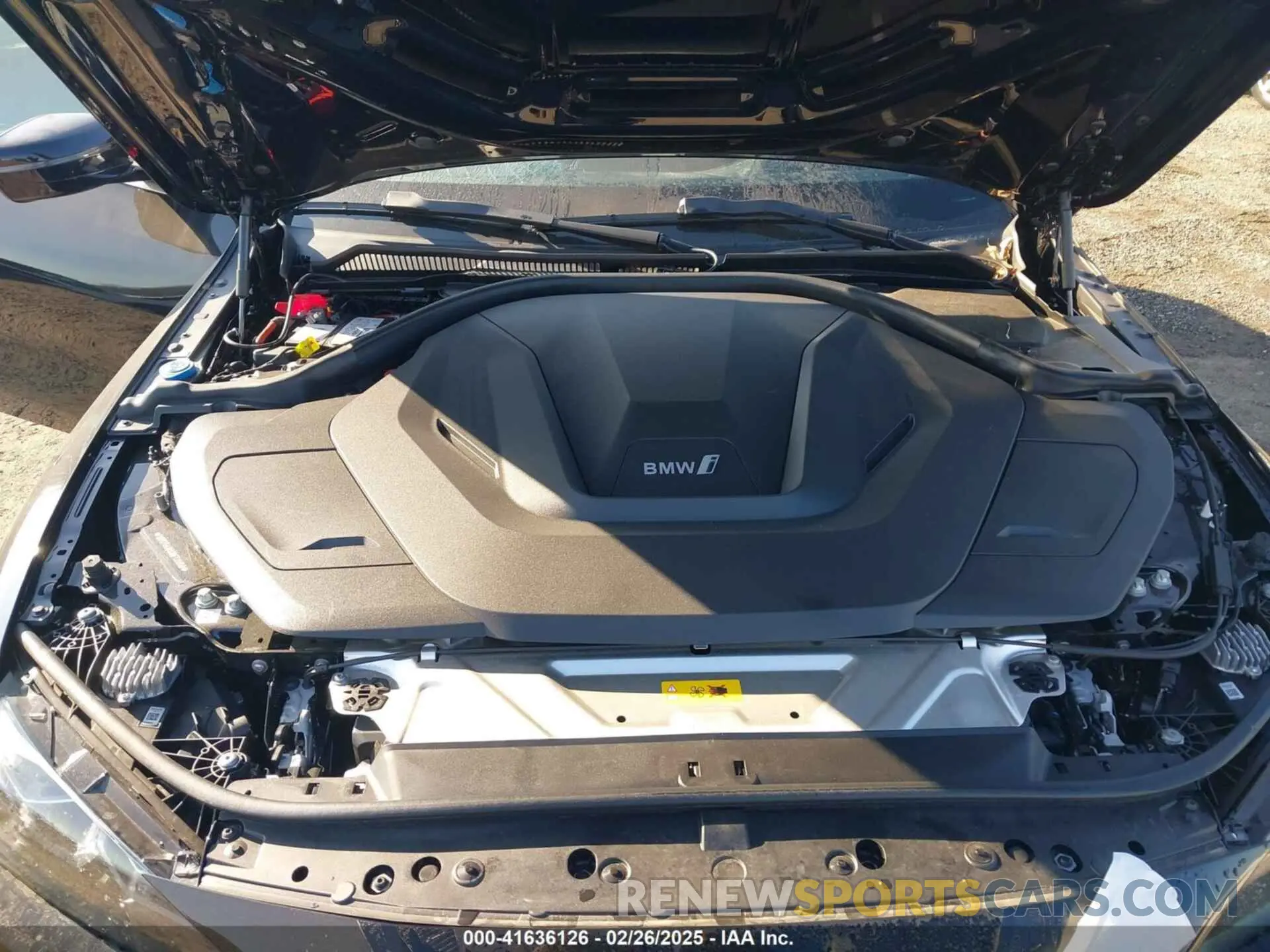 10 fotografías del automóvil dañado WBY73AW02RFT29049 BMW I4 2024