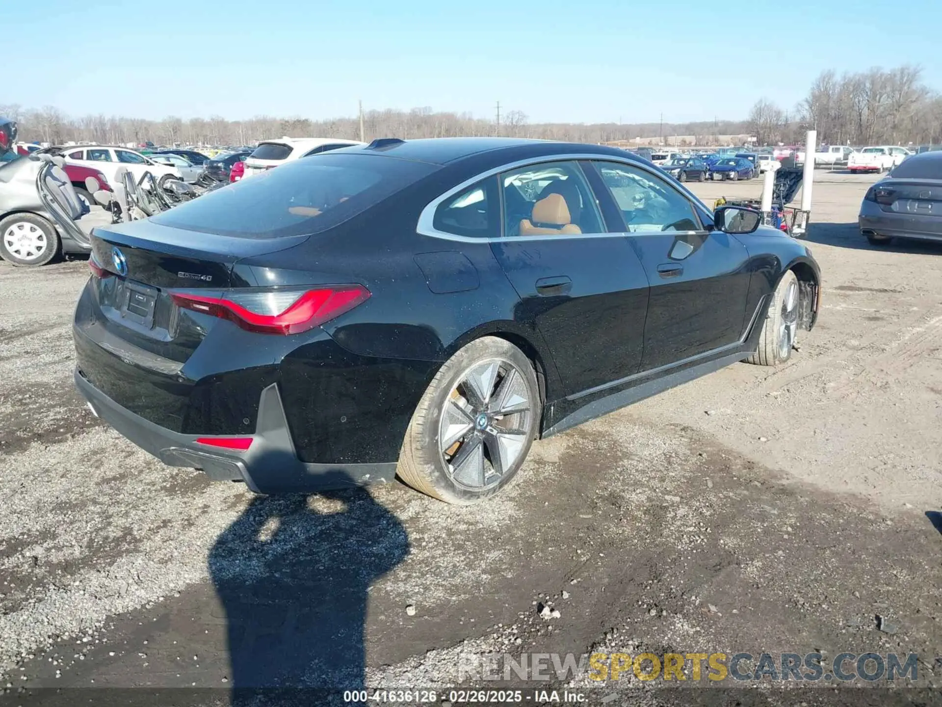 4 fotografías del automóvil dañado WBY73AW02RFT29049 BMW I4 2024