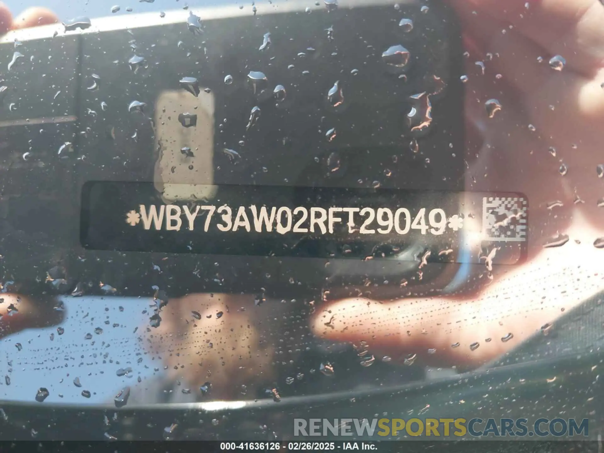 9 fotografías del automóvil dañado WBY73AW02RFT29049 BMW I4 2024