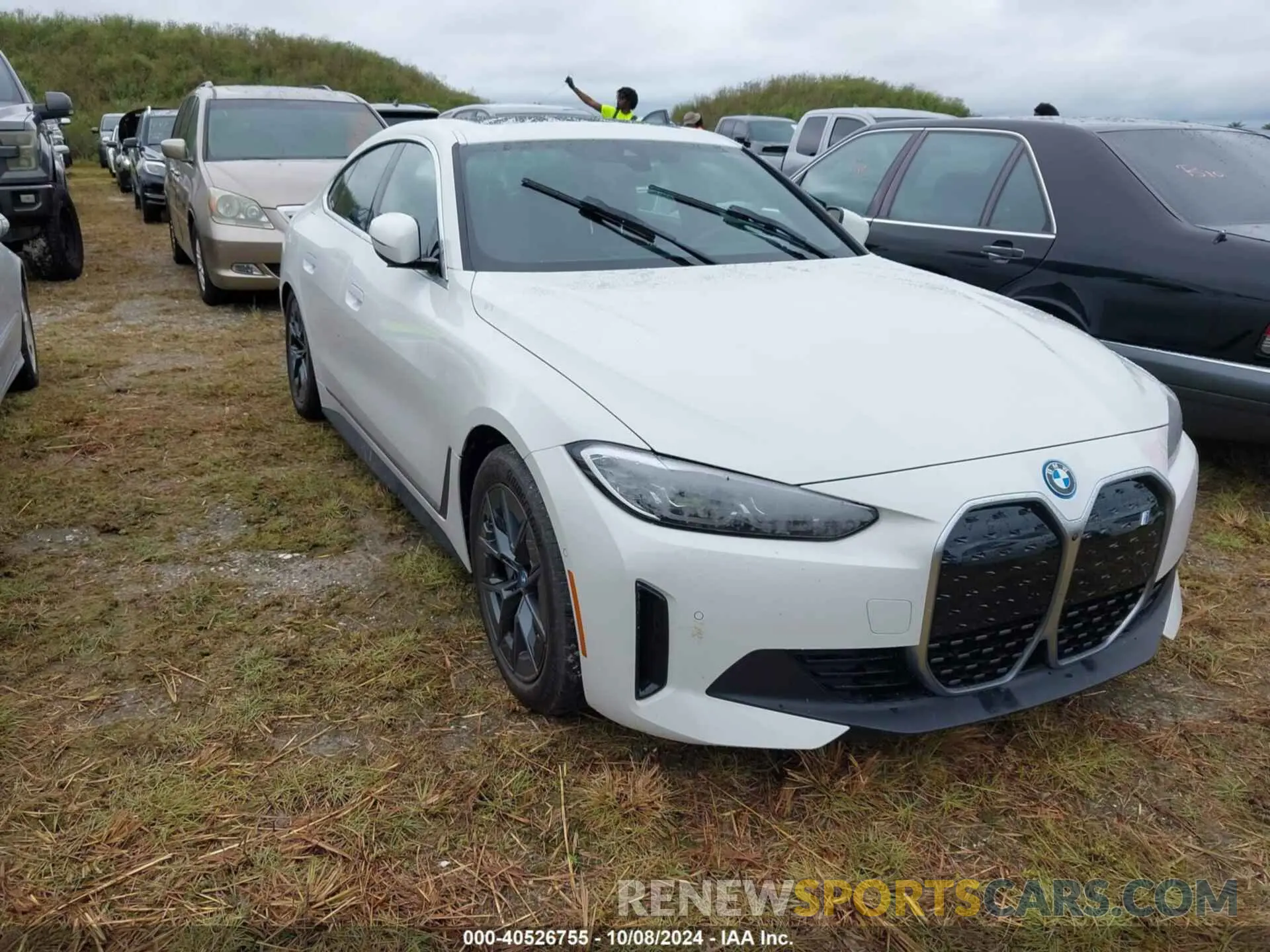 1 fotografías del automóvil dañado WBY73AW06RFR74822 BMW I4 2024