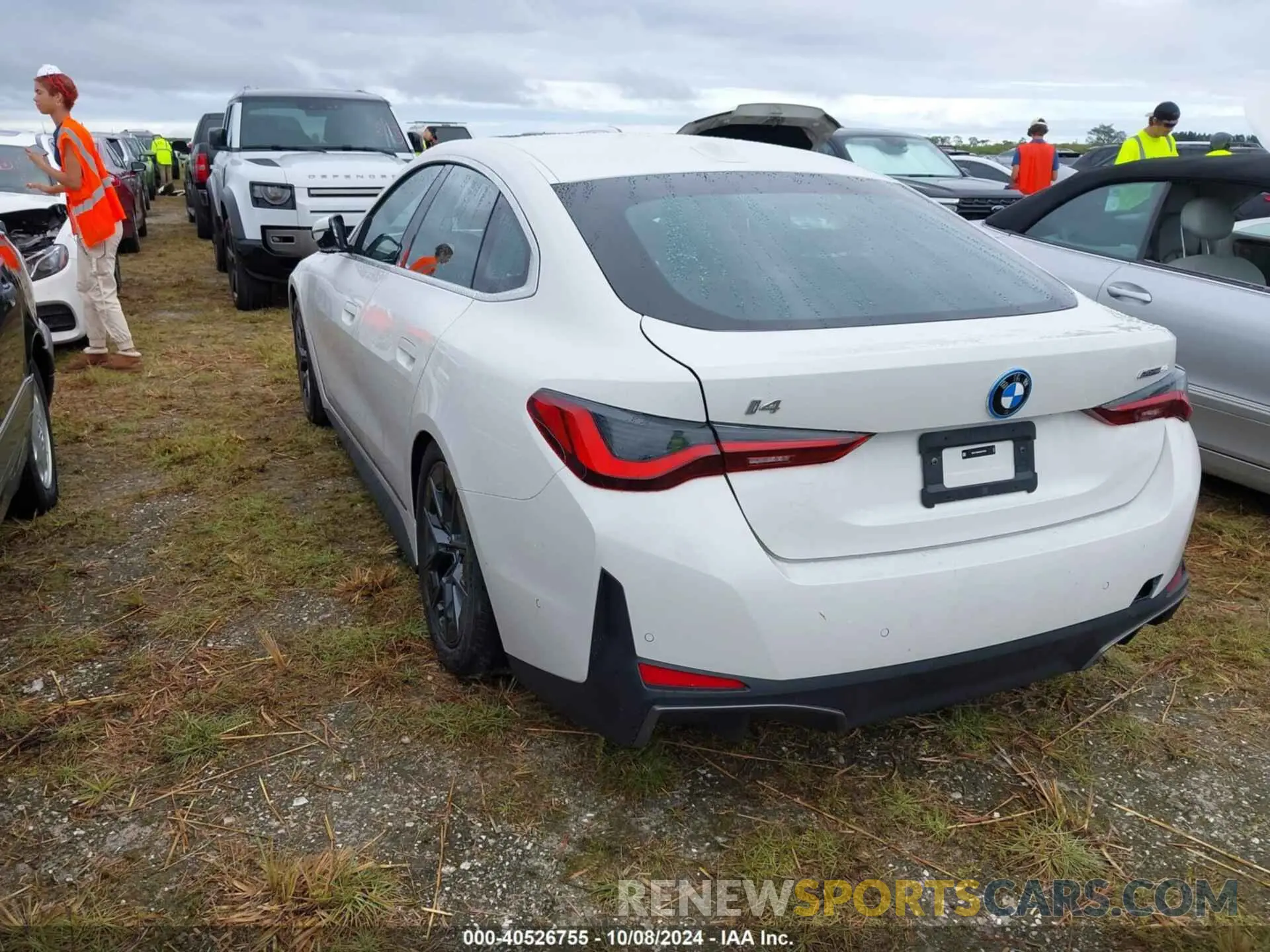 3 fotografías del automóvil dañado WBY73AW06RFR74822 BMW I4 2024