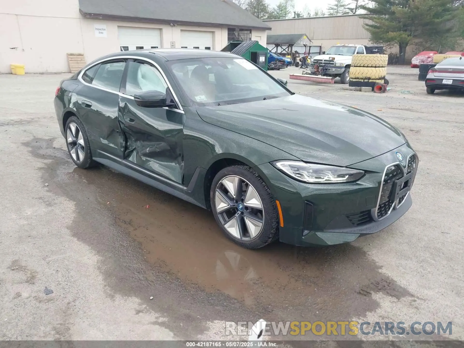 1 fotografías del automóvil dañado WBY73AW07RFS54641 BMW I4 2024